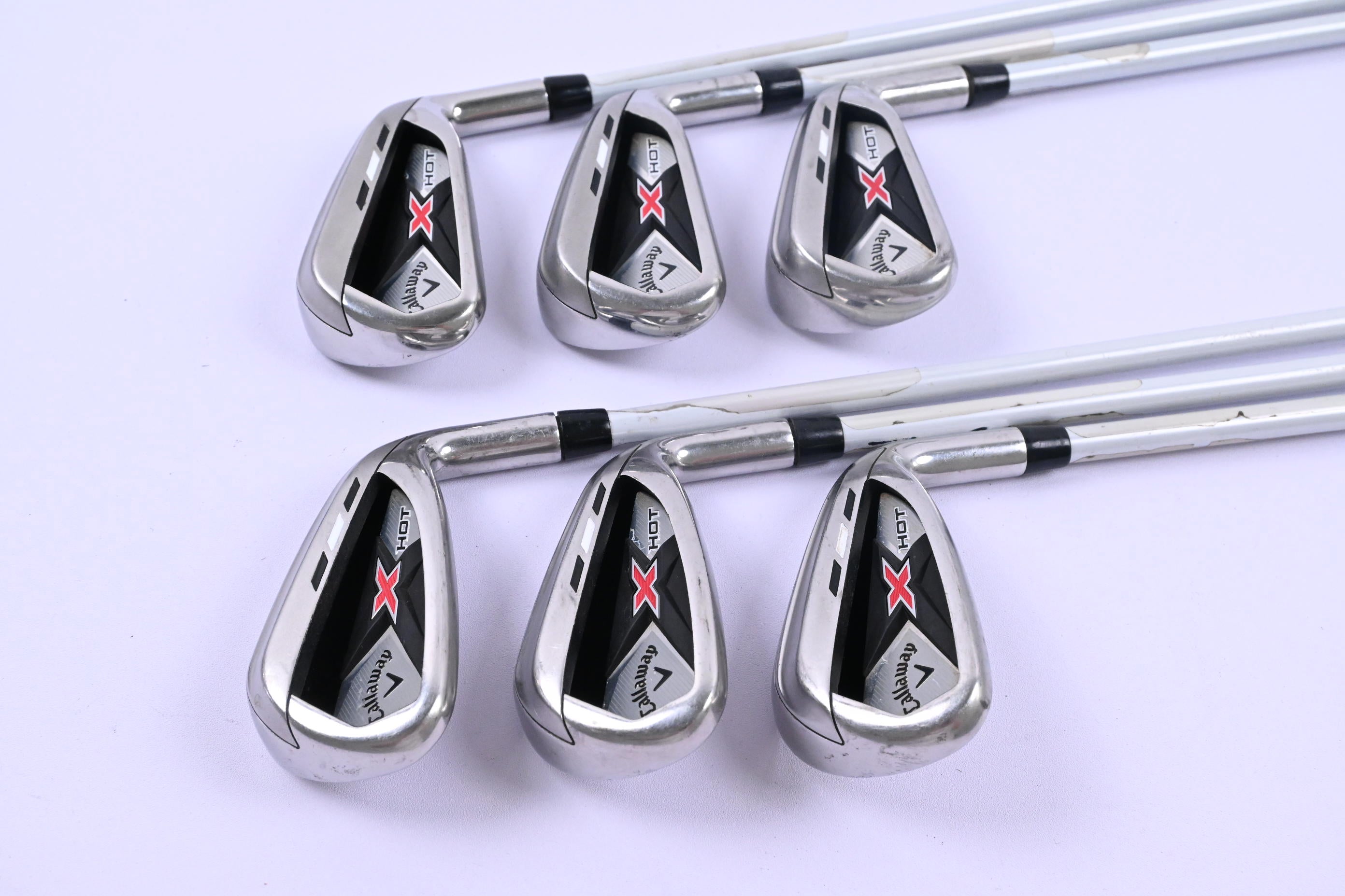 Callaway X Hot Irons / 5-PW / Senior Flex Callaway X Hot 65 Shafts