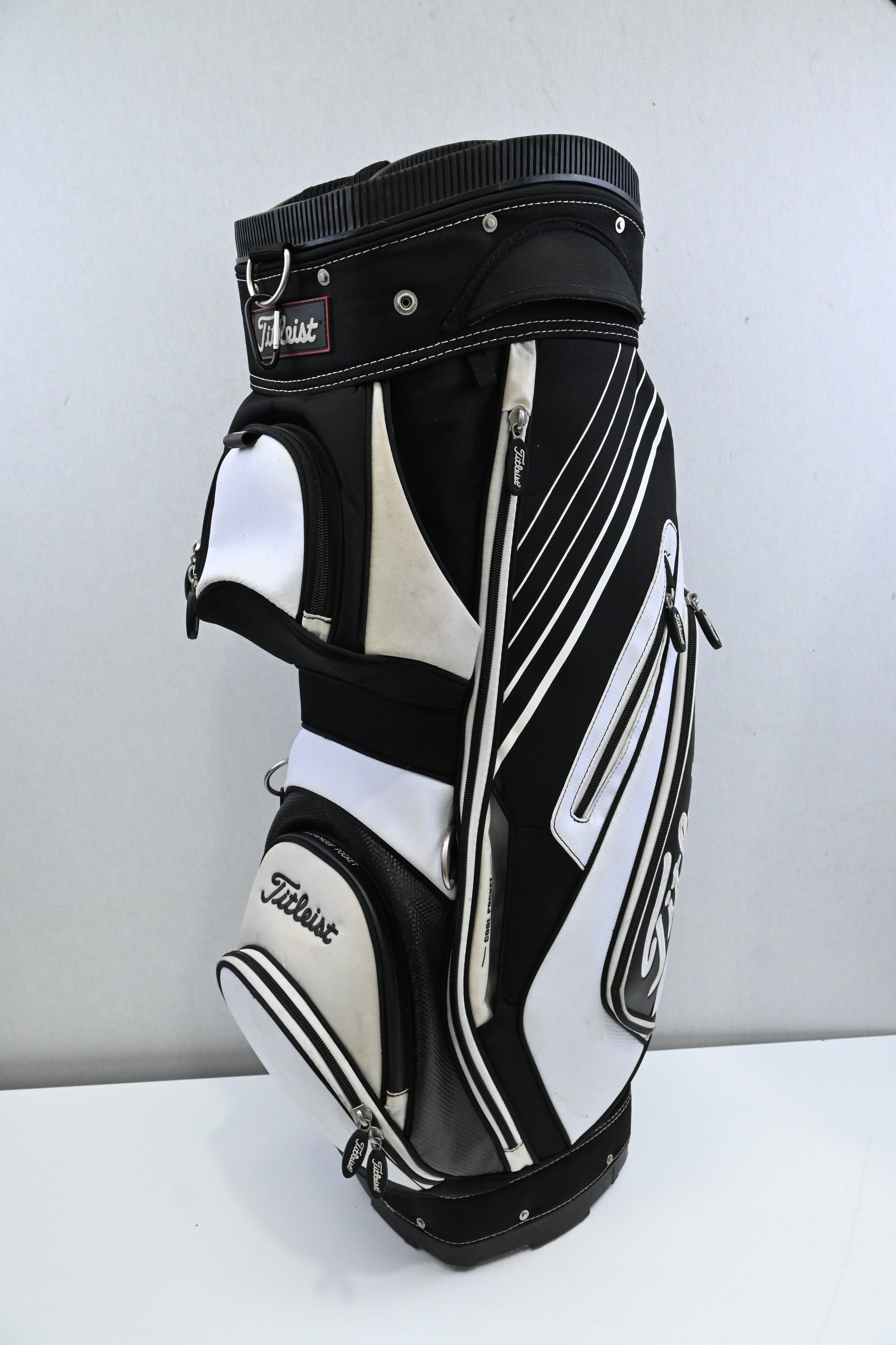 Titleist Cart Bag / 14-Way / Black, White