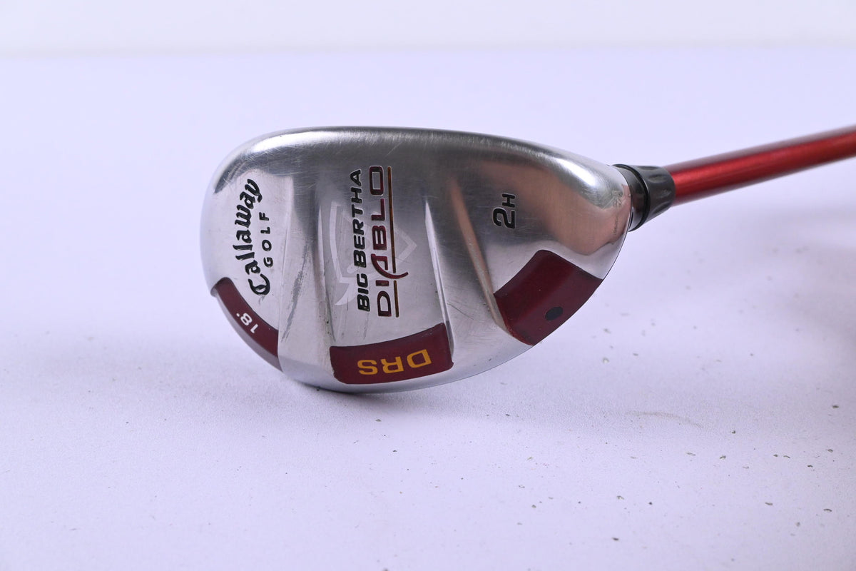 Callaway Big Bertha Diablo #2 Hybrid / 18 Degree / Stiff Flex Callaway 60 Shaft