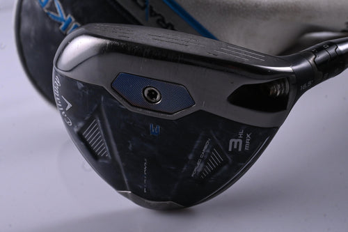Callaway Paradym Ai Smoke Max #3 Wood / 16.5 Degree / Regular Flex Cypher 50