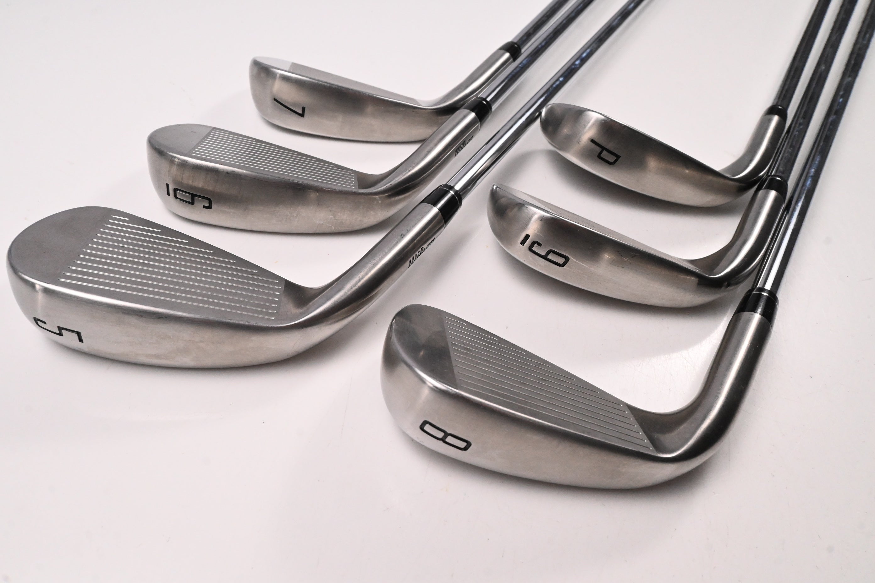 Wilson DYNAPWR 2025 Irons / 5-PW / Regular Flex KBS Max Ultralite Shafts