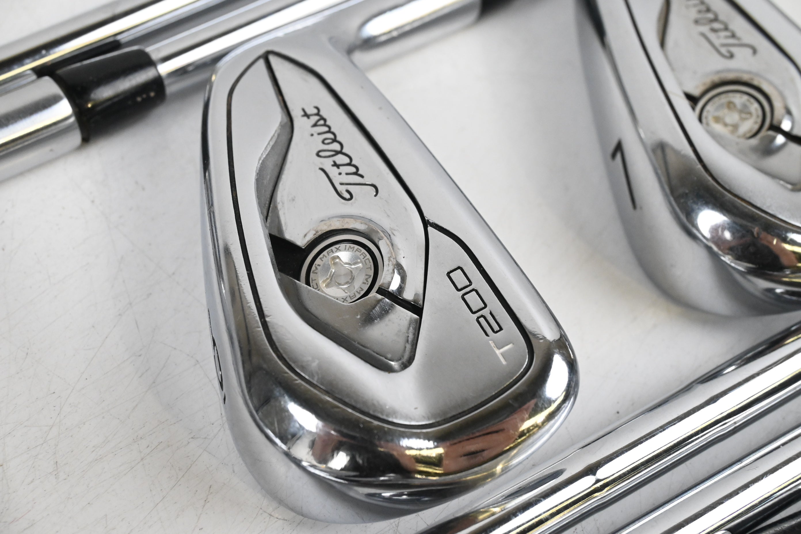 Titleist T200 2019 Irons / 4-PW+GW / Stiff Flex KBS Tour Shafts