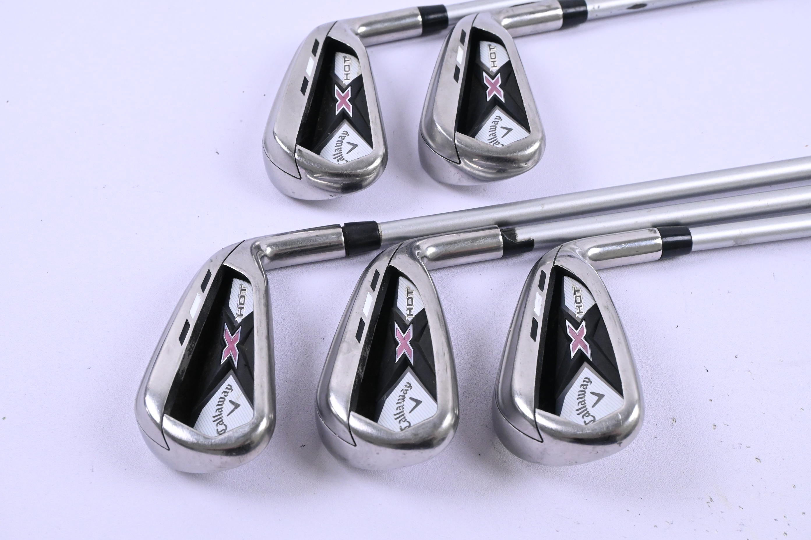 Ladies Callaway X Hot Irons / 5-9i / Ladies Flex Callaway X Hot 50 Shafts