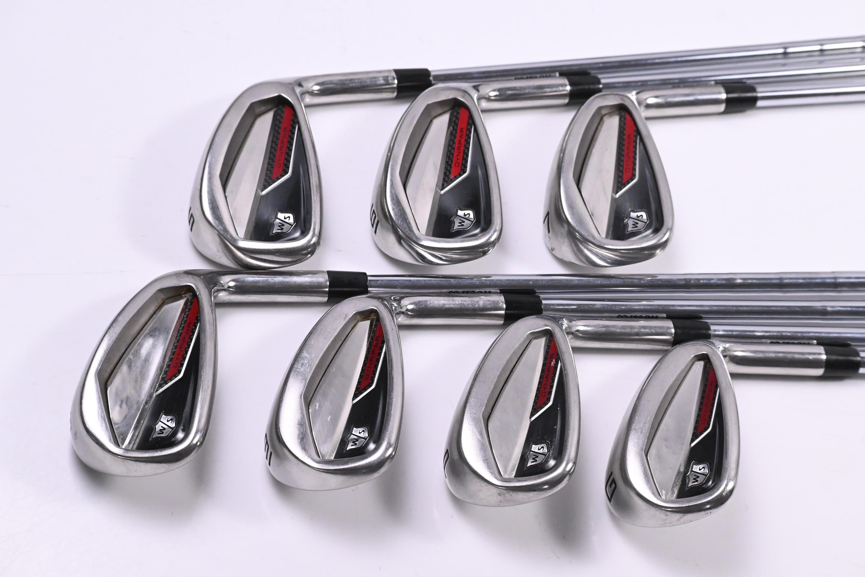 Wilson Dynapower 2023 Irons / 5-PW+GW / Stiff Flex KBS Tour Lite Shafts