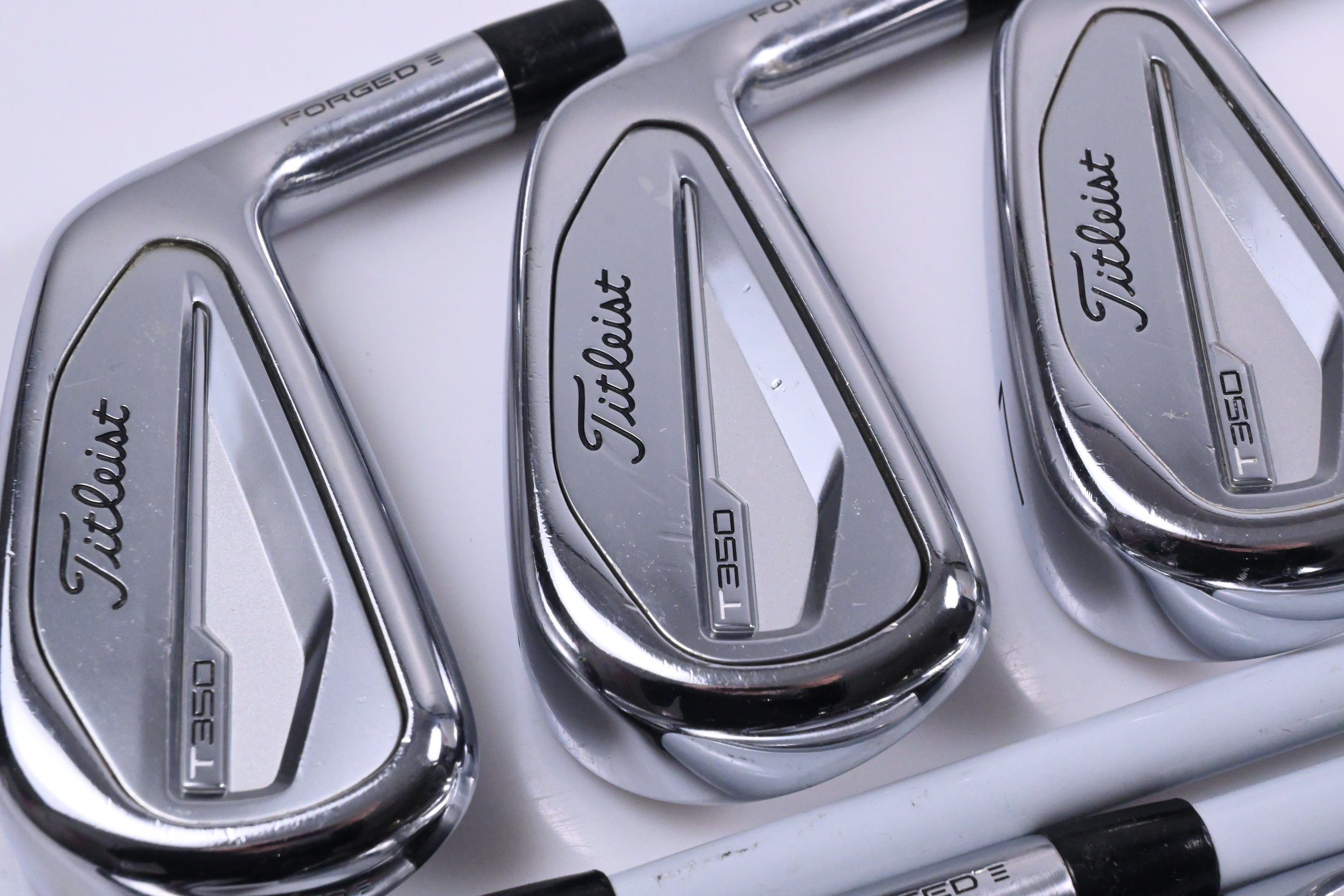 Ladies Titleist T350 Irons / 5-PW+48° / Ladies Flex Tensei AV Red AM(2) Shafts