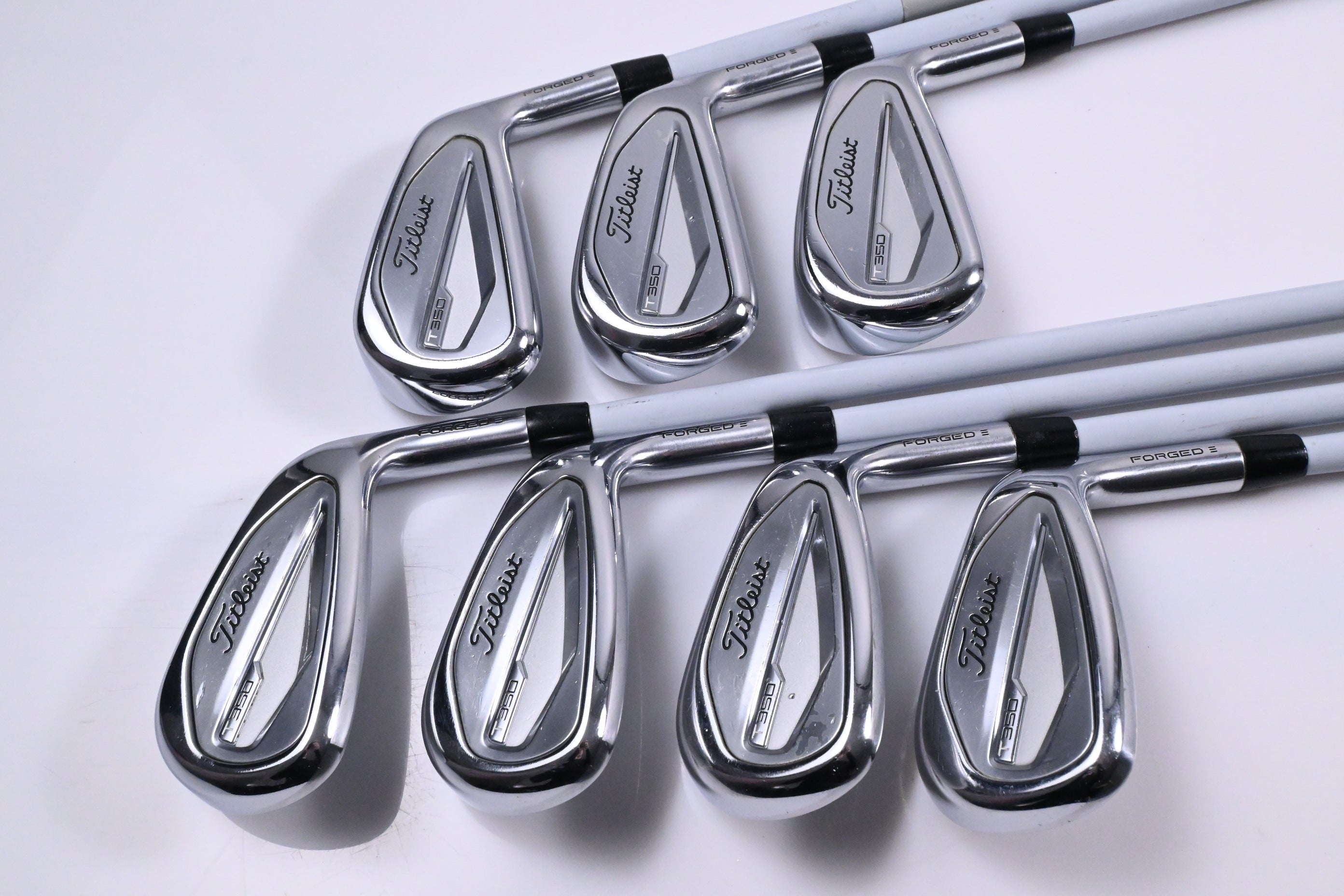 Ladies Titleist T350 Irons / 5-PW+48° / Ladies Flex Tensei AV Red AM(2) Shafts