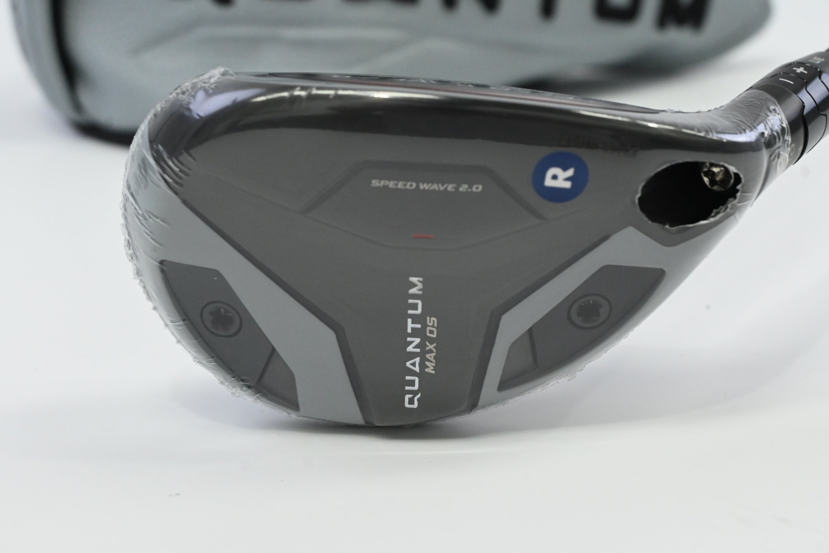 Callaway Quantum Max OS #4 Hybrid / 20 Degree / Regular Flex Denali Frost Silver