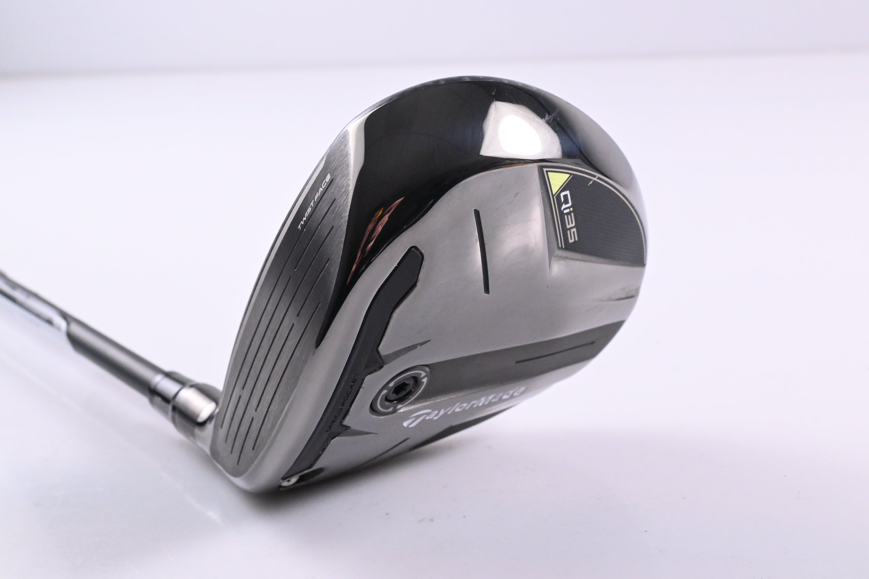 Left Hand Taylormade Qi35 #3 Wood / 15 Degree / Regular Flex Ventus Blue 5 Shaft