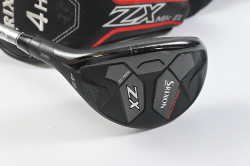 Left Hand Srixon ZX Mk II 2023 #4 Hybrid / 22 Degree / Regular Flex Diamana 60