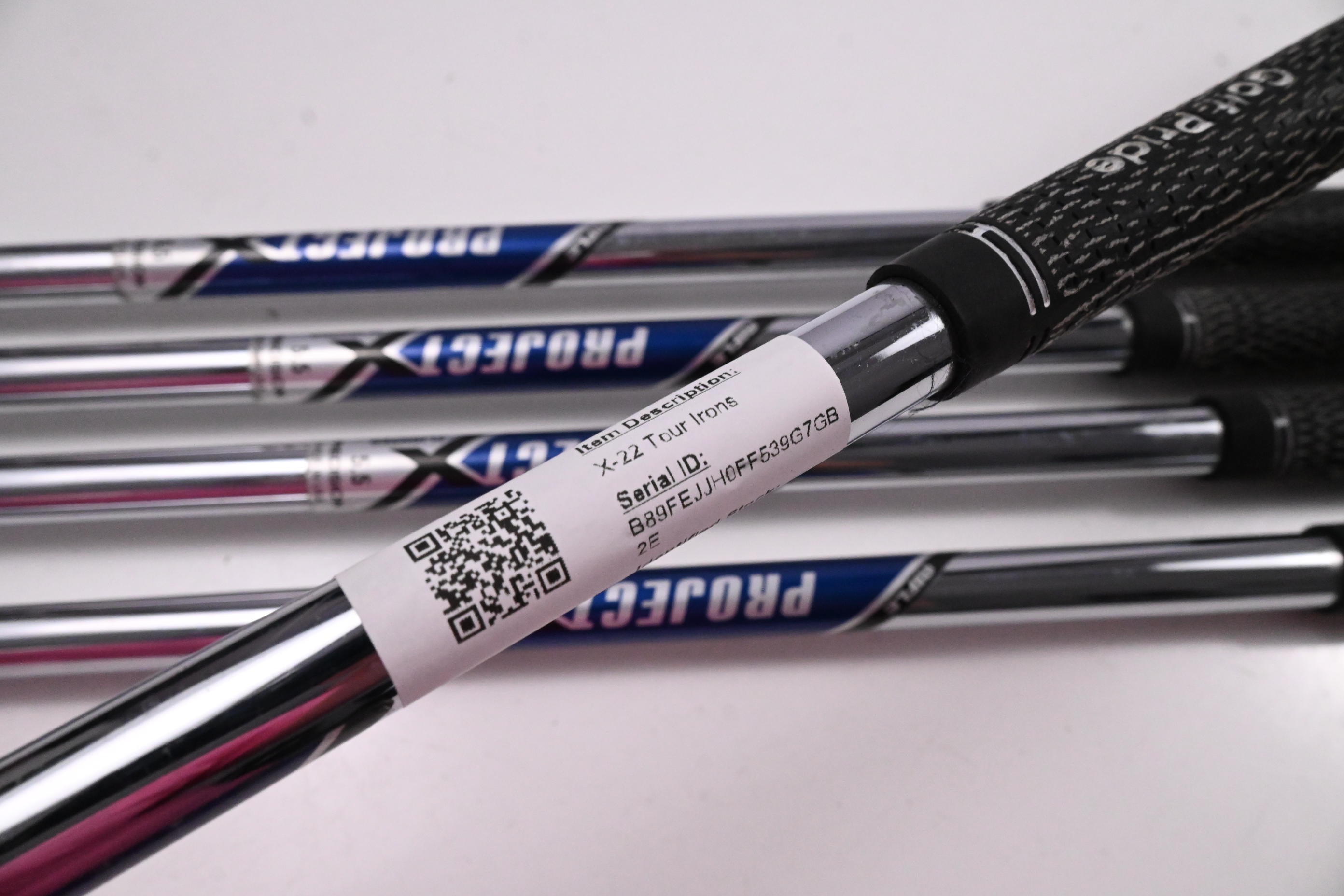 Callaway X-22 Tour Irons / 3-7i / Regular Flex Project X Flighted Shafts