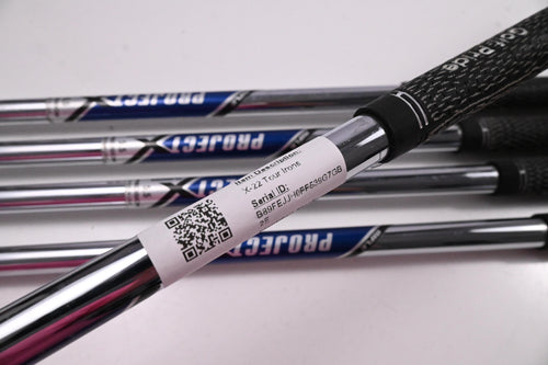 Callaway X-22 Tour Irons / 3-7i / Regular Flex Project X Flighted Shafts