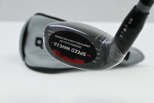 Callaway Quantum Max OS #4 Hybrid / 20 Degree / Regular Flex Denali Frost Silver