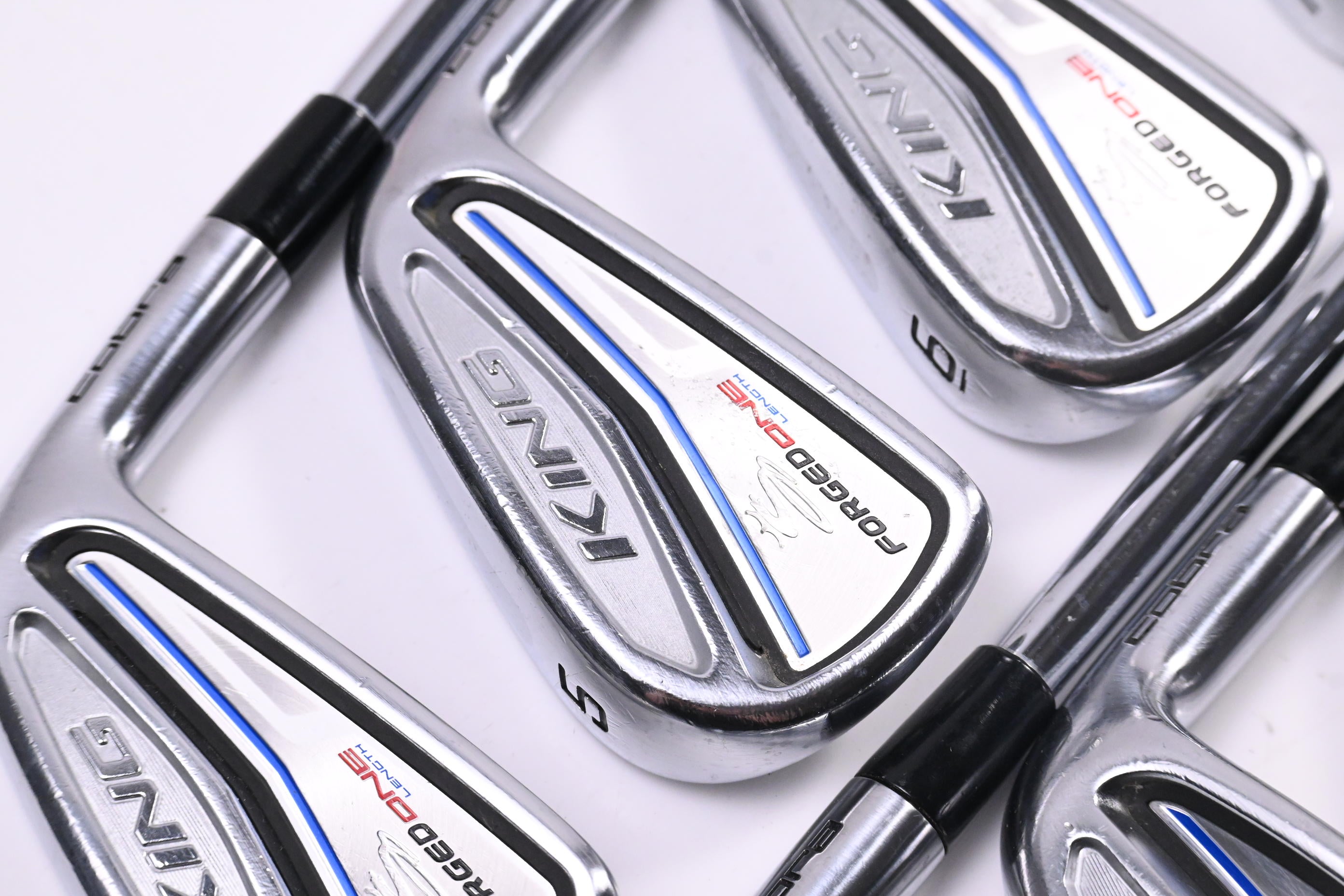 Cobra King Forged One Length Irons / 4-PW+GW / Regular Flex KBS Tour Shafts