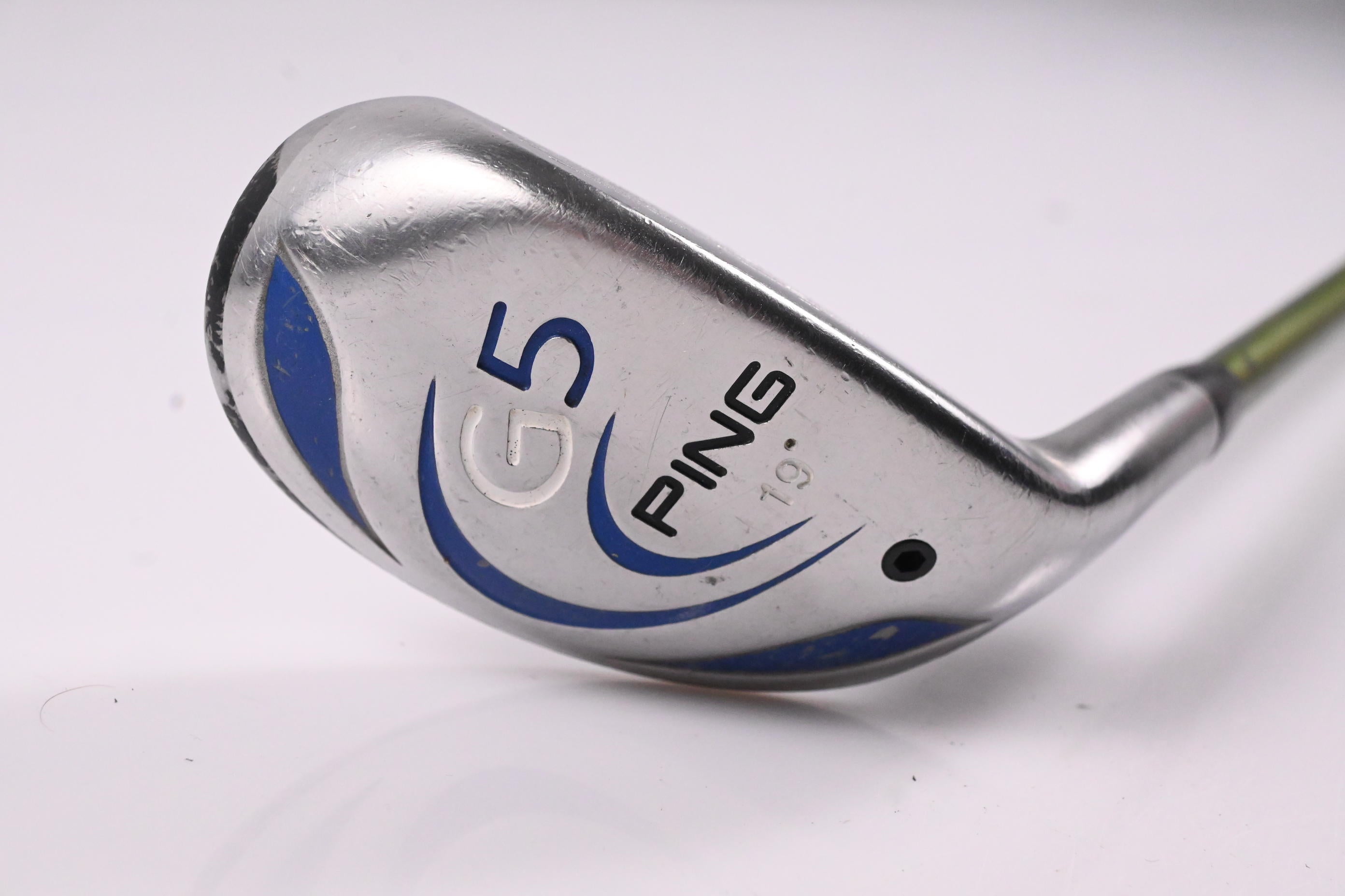 Ping G5 #3 Hybrid / 19 Degree / Regular Flex Aldila NV Green 85 Shaft