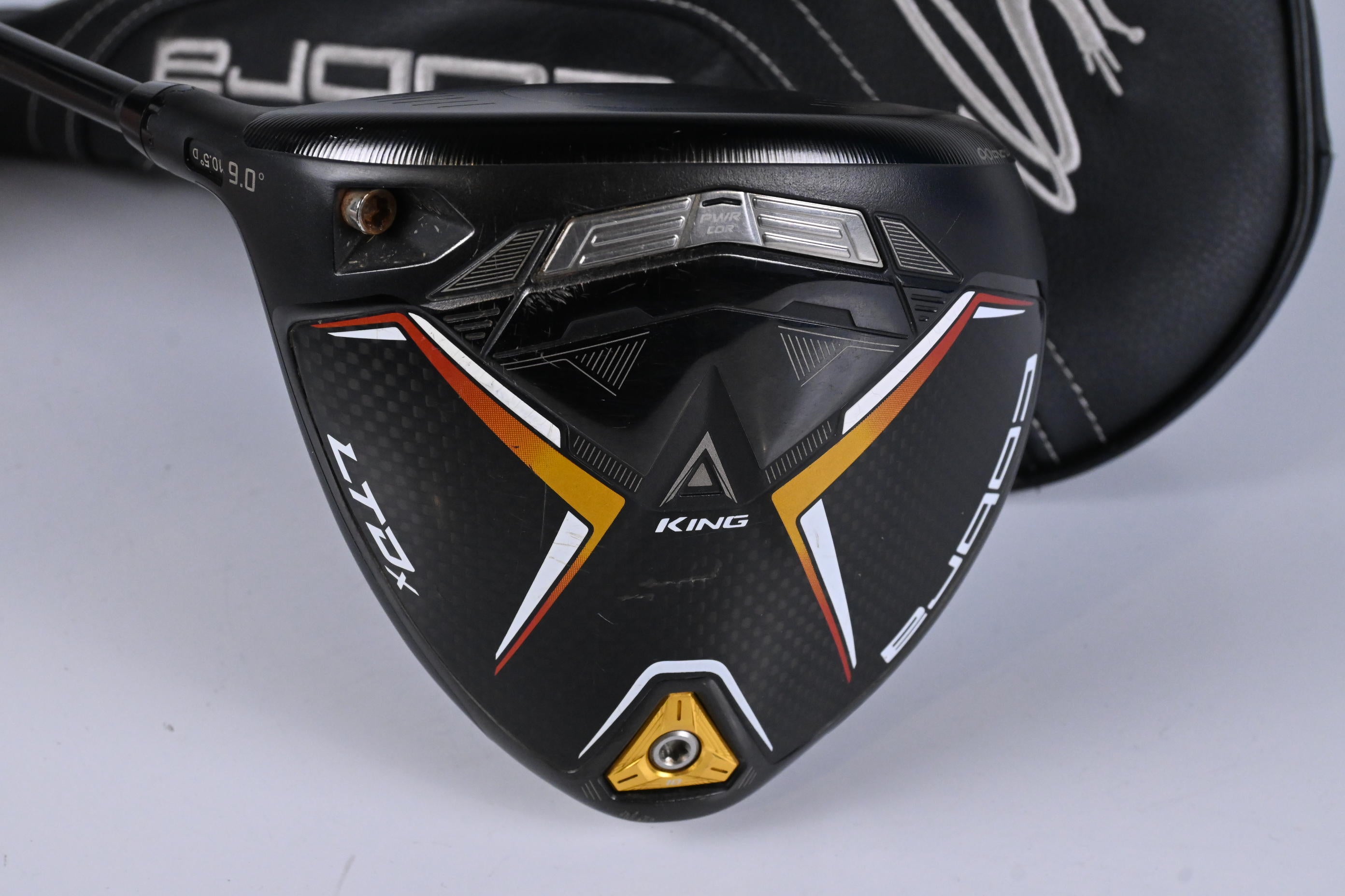 Left Hand Cobra LTDx Driver / 9 Degree / Stiff Flex HZRDUS Yellow 76 Shaft