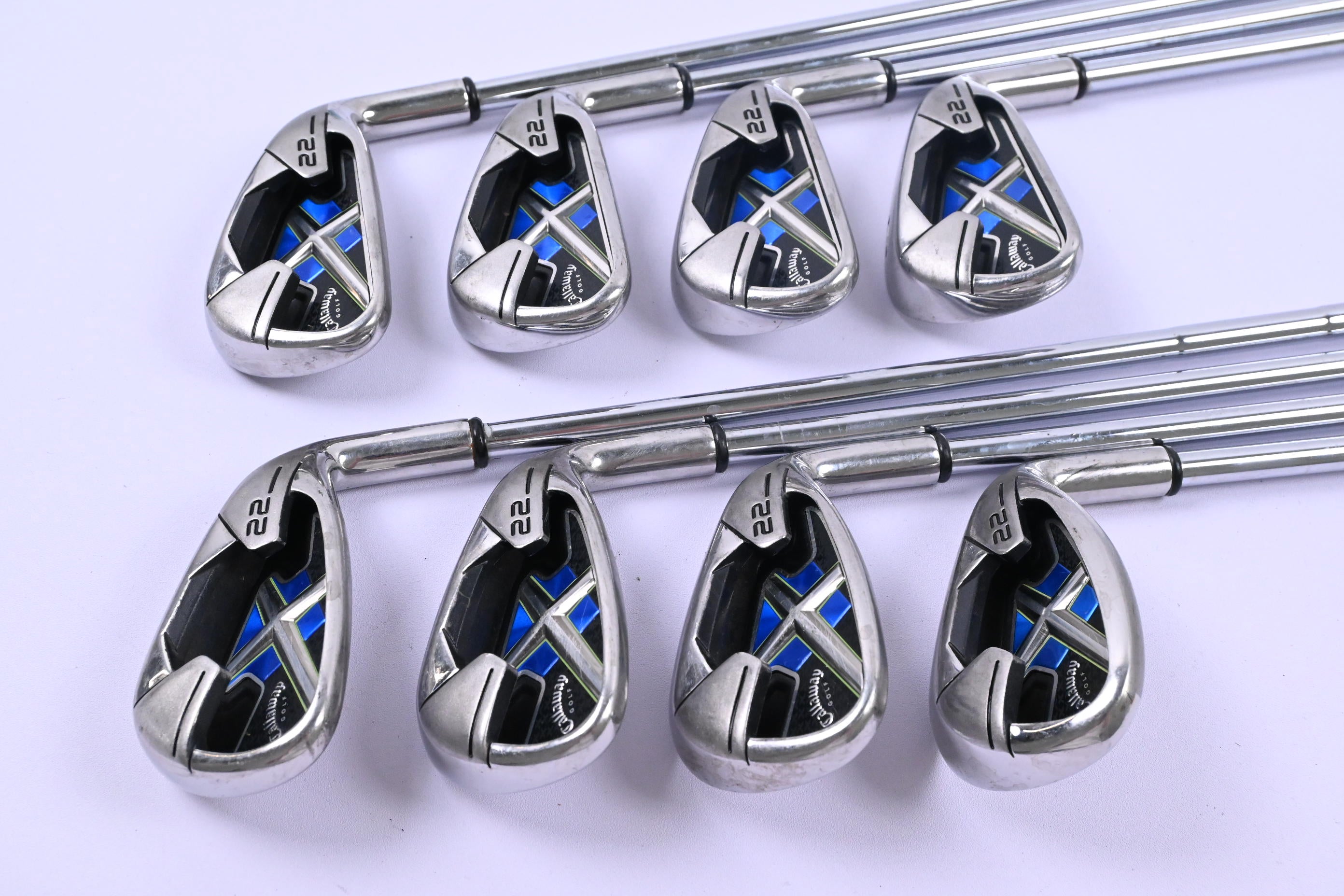 Callaway X-22 Irons / 4-PW+SW / Uniflex Callaway X-22 Shafts