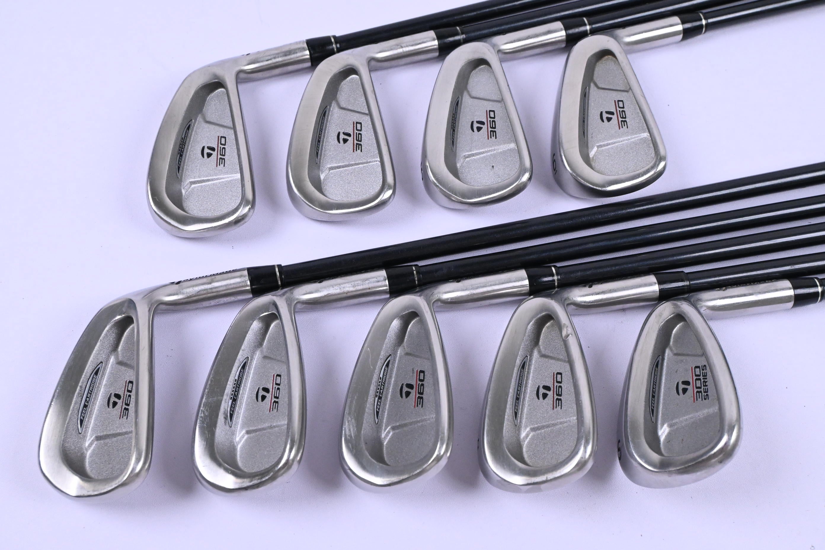 Taylormade 300 Series Irons / 3-PW / Regular Flex Taylormade 80 Shafts