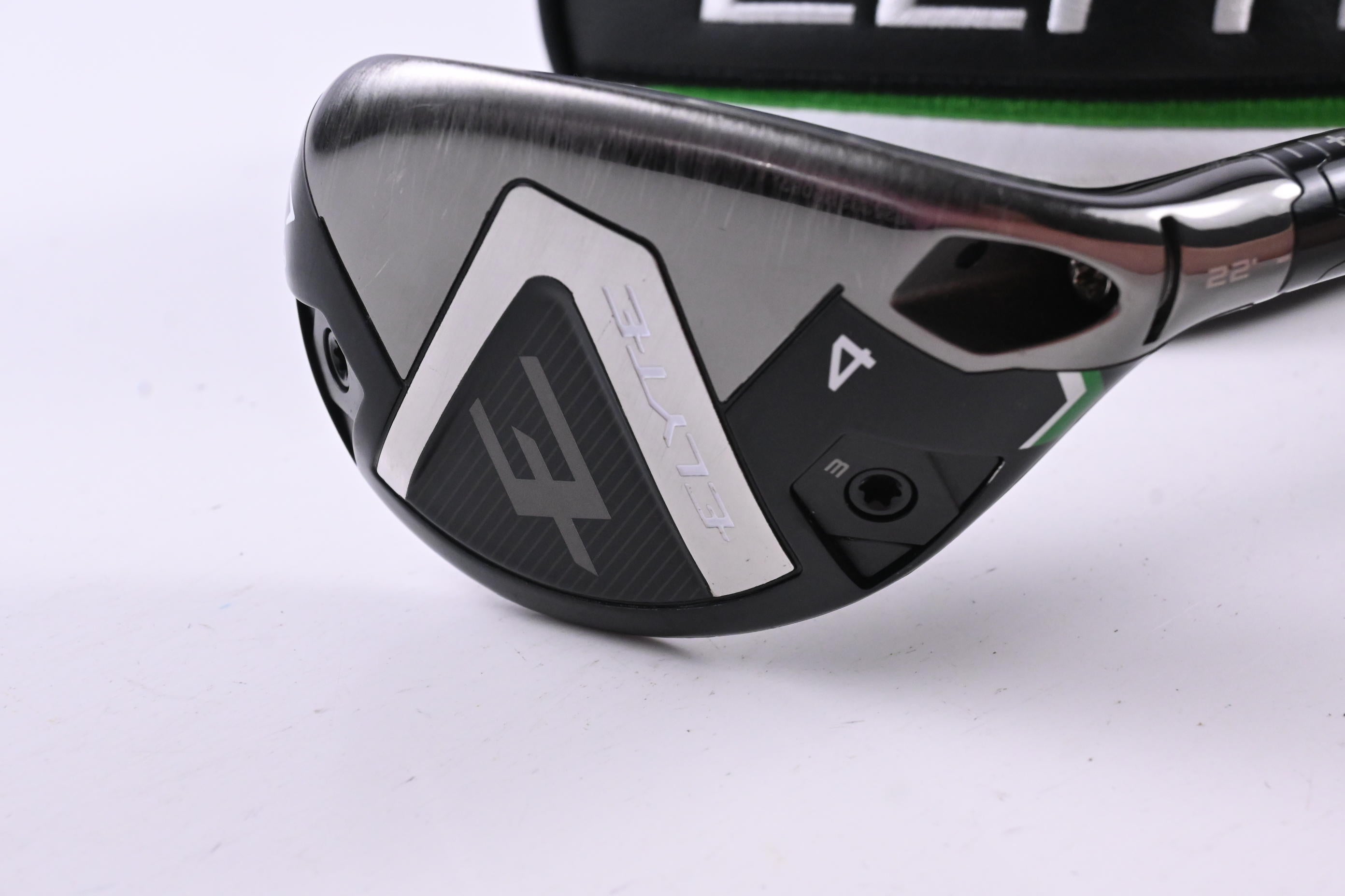 Callaway Elyte #4 Hybrid / 22 Degree / Stiff Flex Denali Charcoal 70 Shaft