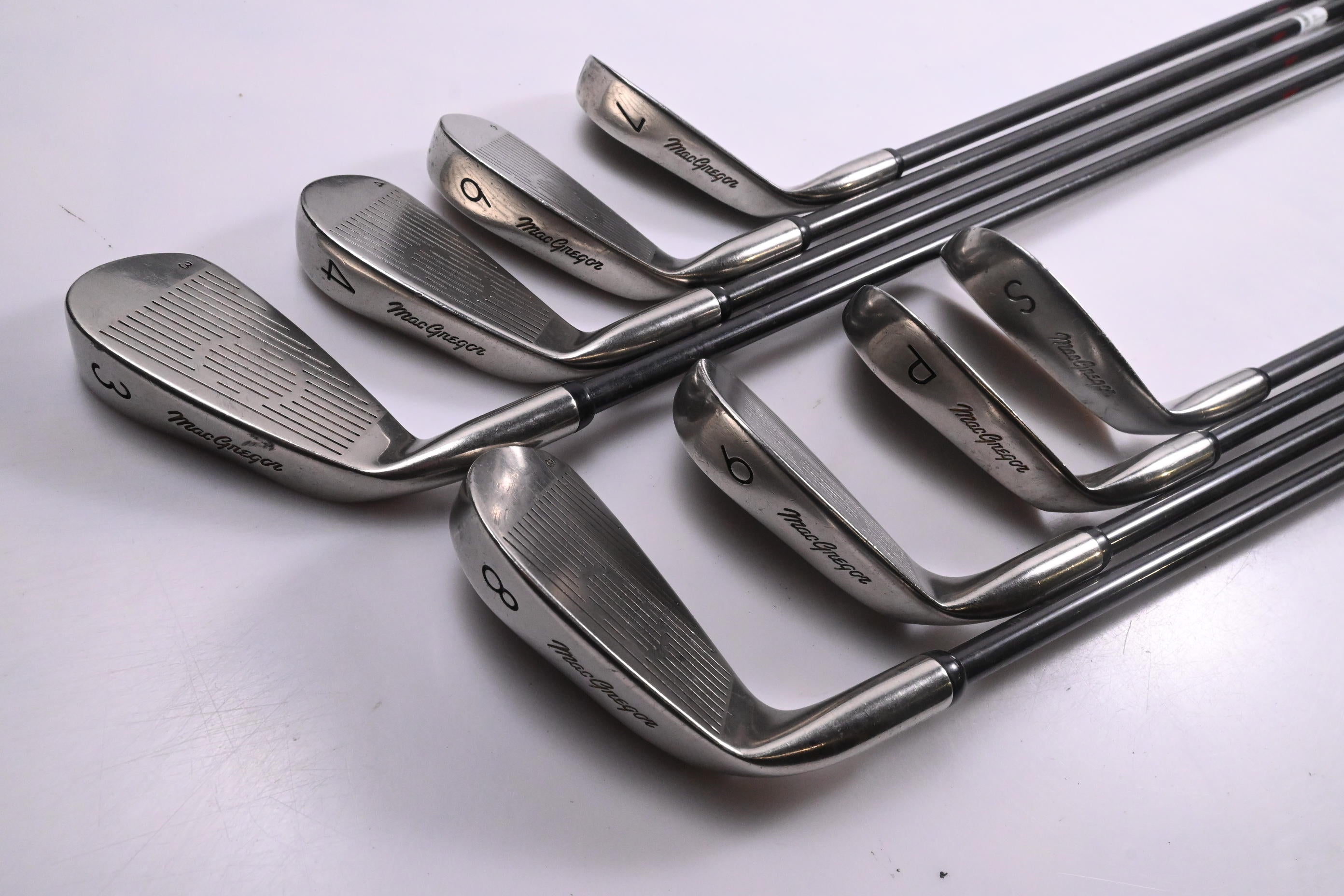MacGregor MC-501 Irons / 3-PW+SW / Senior Flex MacGregor Shafts / No #5 Iron