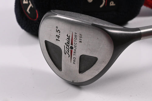 Titleist 975 F #3 Wood / 14.5 Degree / Regular Flex True Temper Dynamic Gold