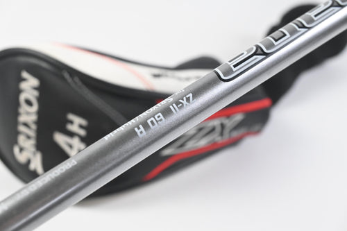 Left Hand Srixon ZX Mk II 2023 #4 Hybrid / 22 Degree / Regular Flex Diamana 60