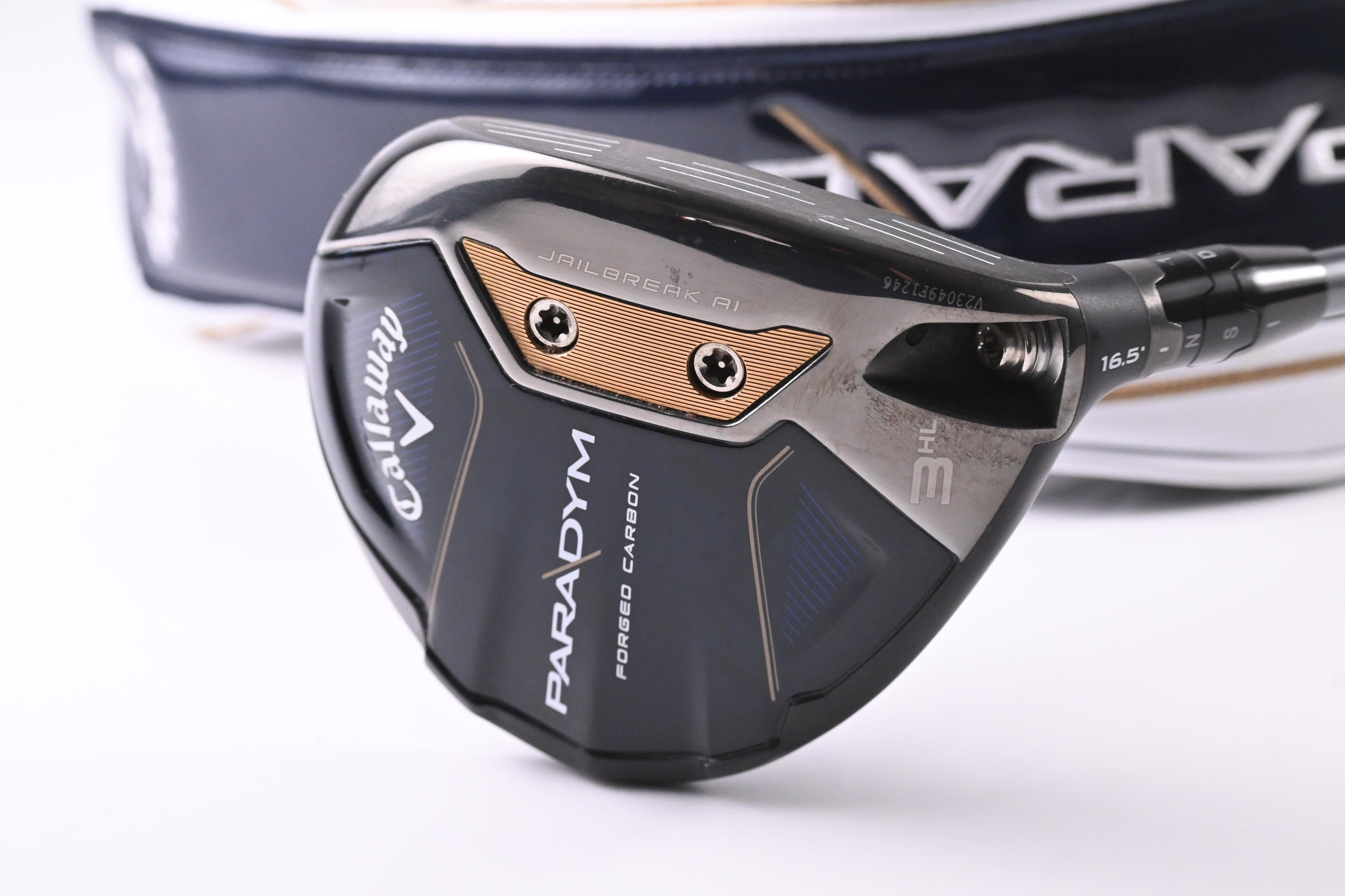 Callaway Paradym #3 Wood / 16.5 Degree / Regular Flex HZRDUS Gen4 Silver 60