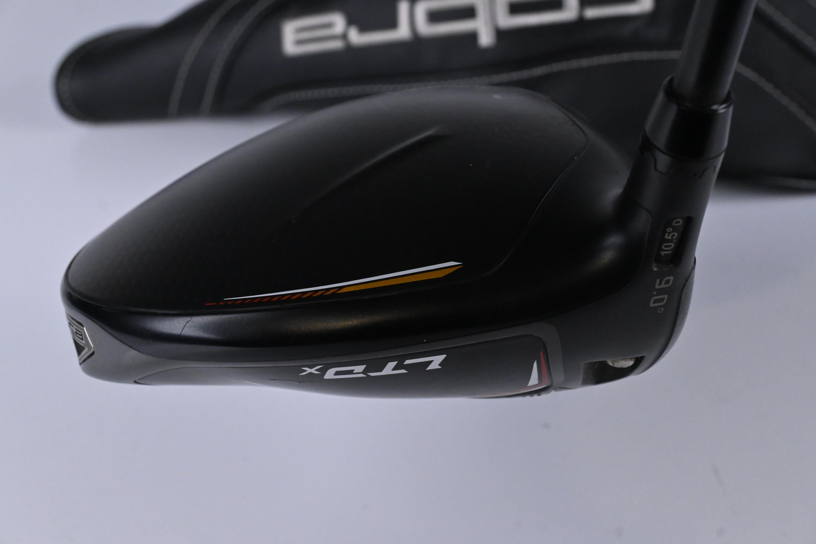 Left Hand Cobra LTDx Driver / 9 Degree / Stiff Flex HZRDUS Yellow 76 Shaft