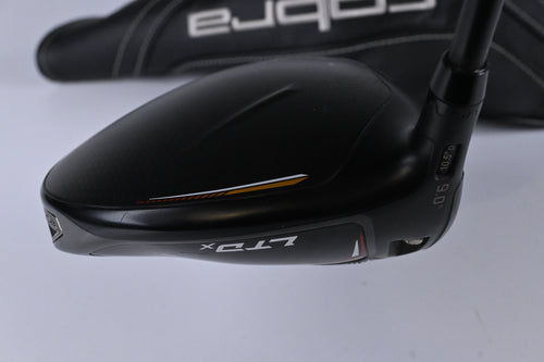 Left Hand Cobra LTDx Driver / 9 Degree / Stiff Flex HZRDUS Yellow 76 Shaft