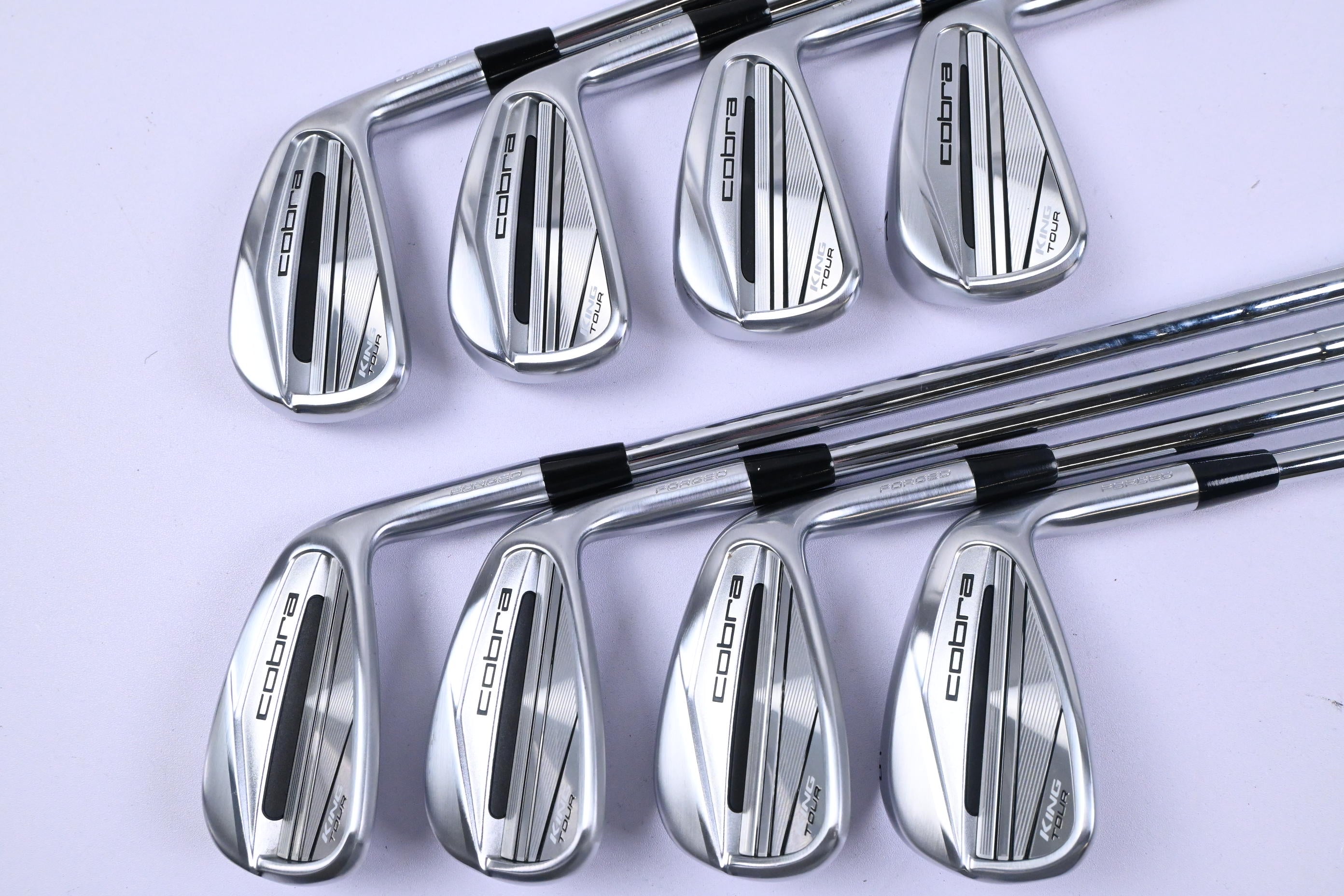 Cobra King Tour 2023 Irons / 4-PW+GW / Regular Flex KBS Tour Lite Shafts