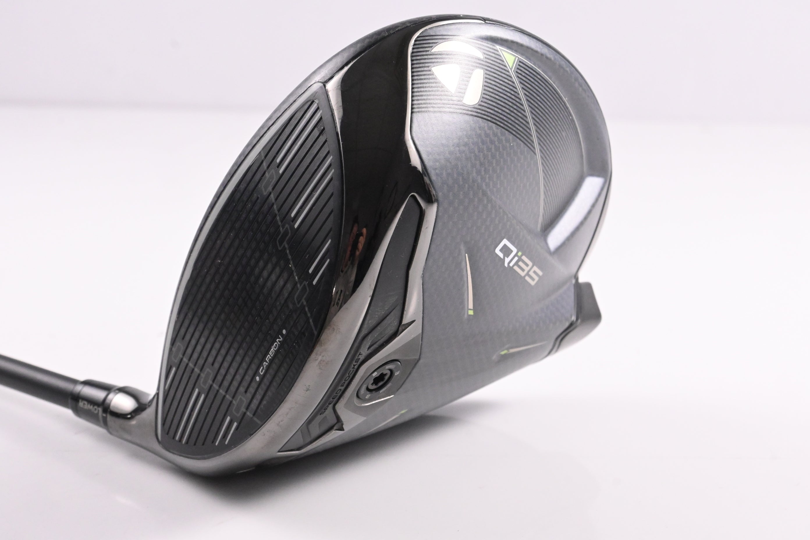 Left Hand Taylormade Qi35 Driver / 10.5 Degree / Regular Flex Ventus Blue 5