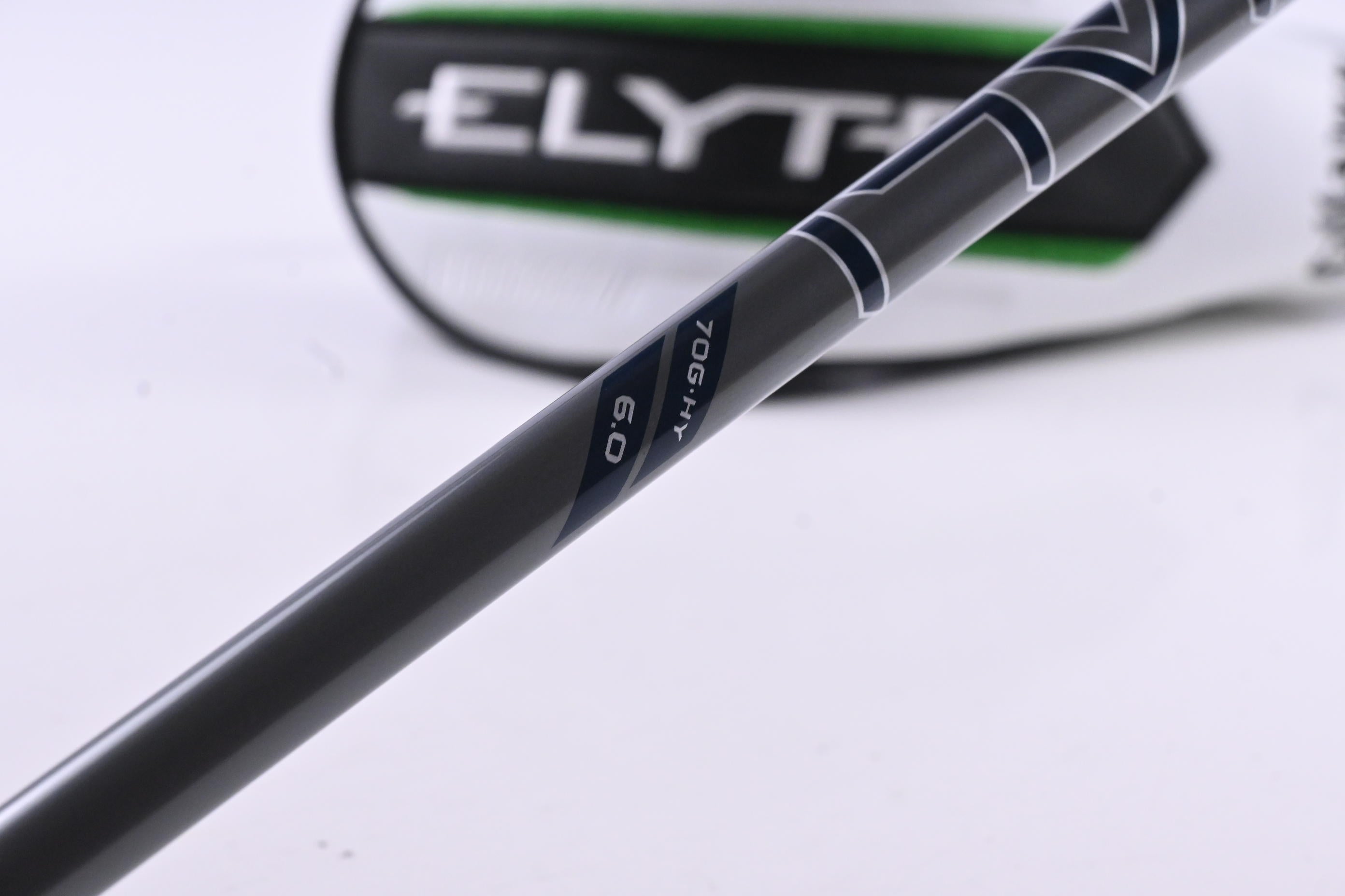 Callaway Elyte #4 Hybrid / 22 Degree / Stiff Flex Denali Charcoal 70 Shaft