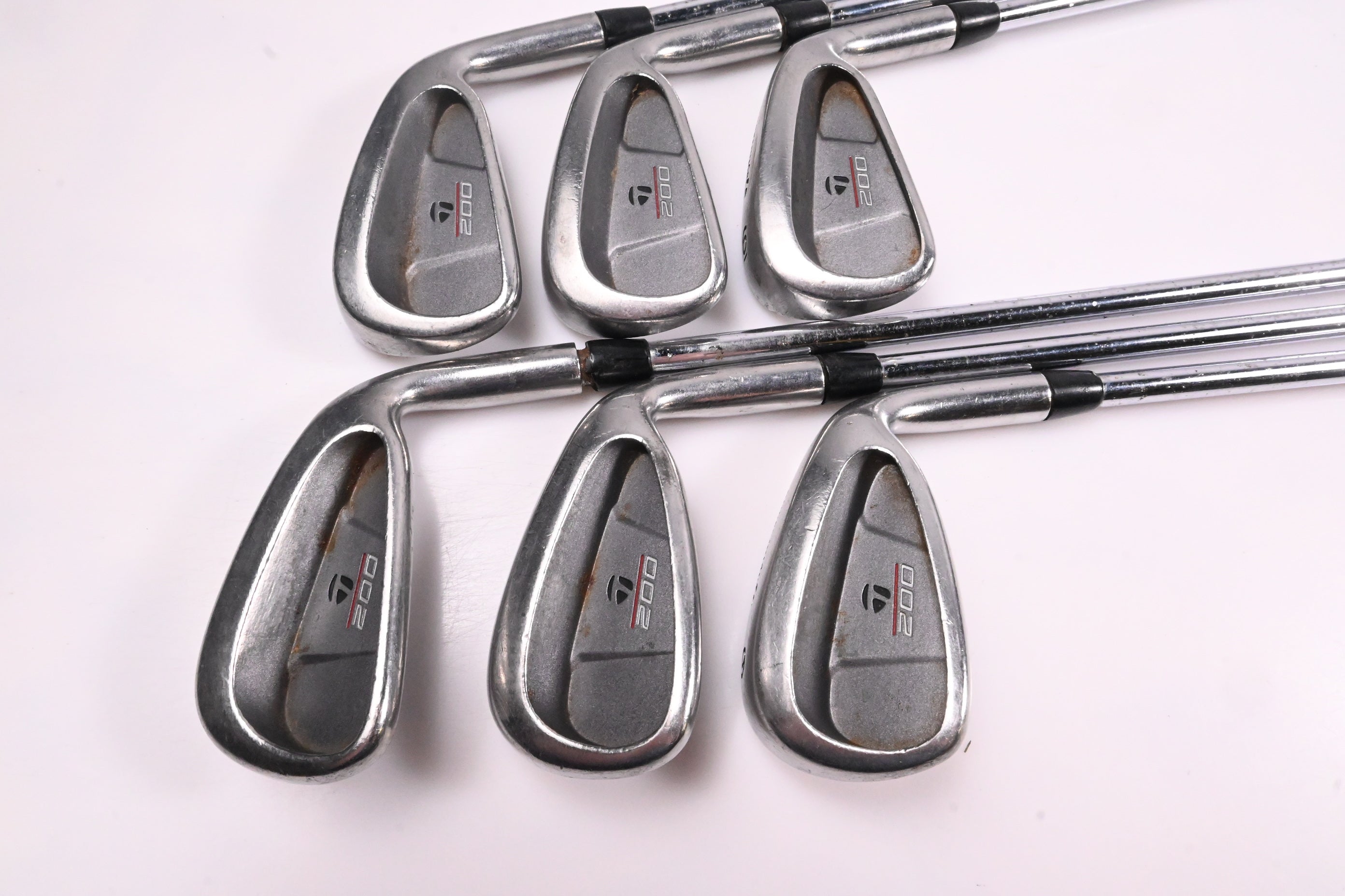 Taylormade 200 Steel Irons / 4-9i / Regular Flex Taylormade 80 Shafts