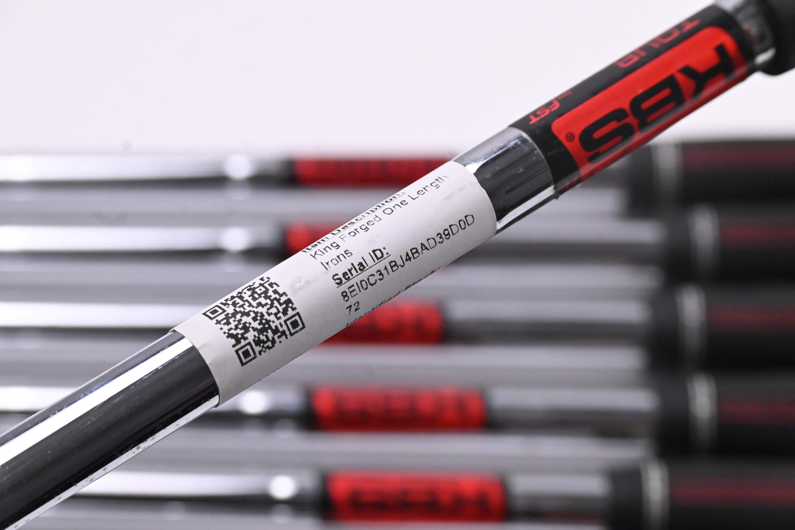 Cobra King Forged One Length Irons / 4-PW+GW / Regular Flex KBS Tour Shafts