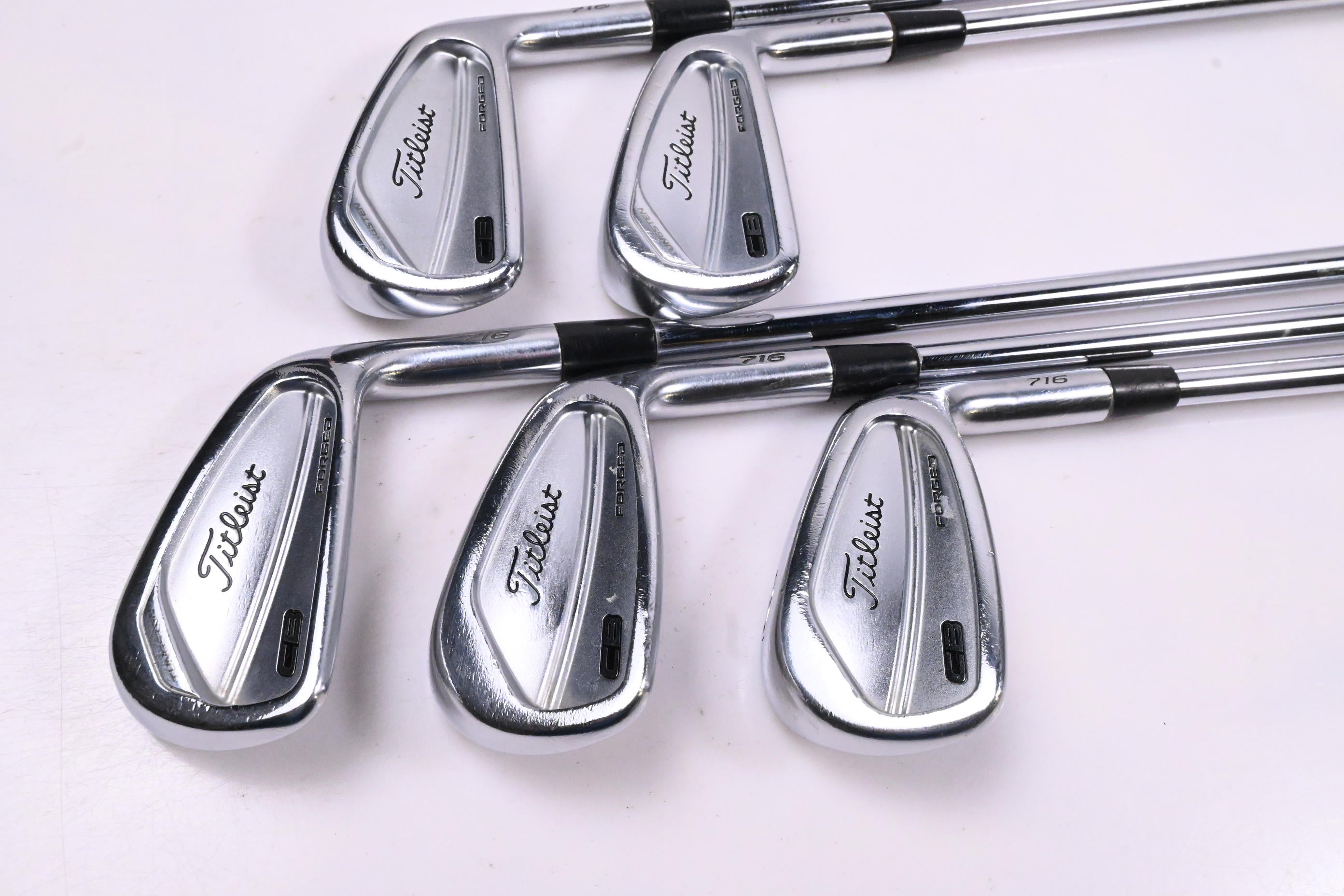 Titleist 716 CB Irons / 5-9i / X-Flex Project X Rifle Shafts