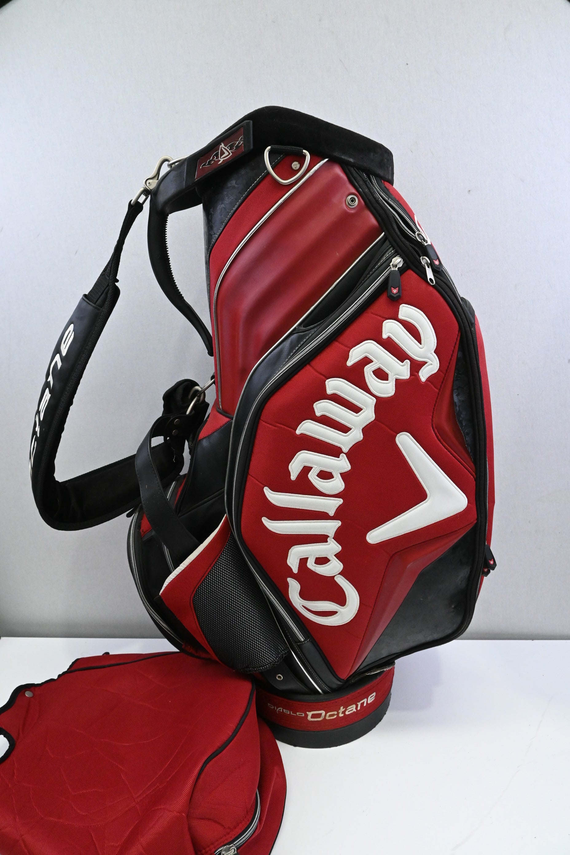 Callaway Octane Tour Bag / 6-Way / Red, Black