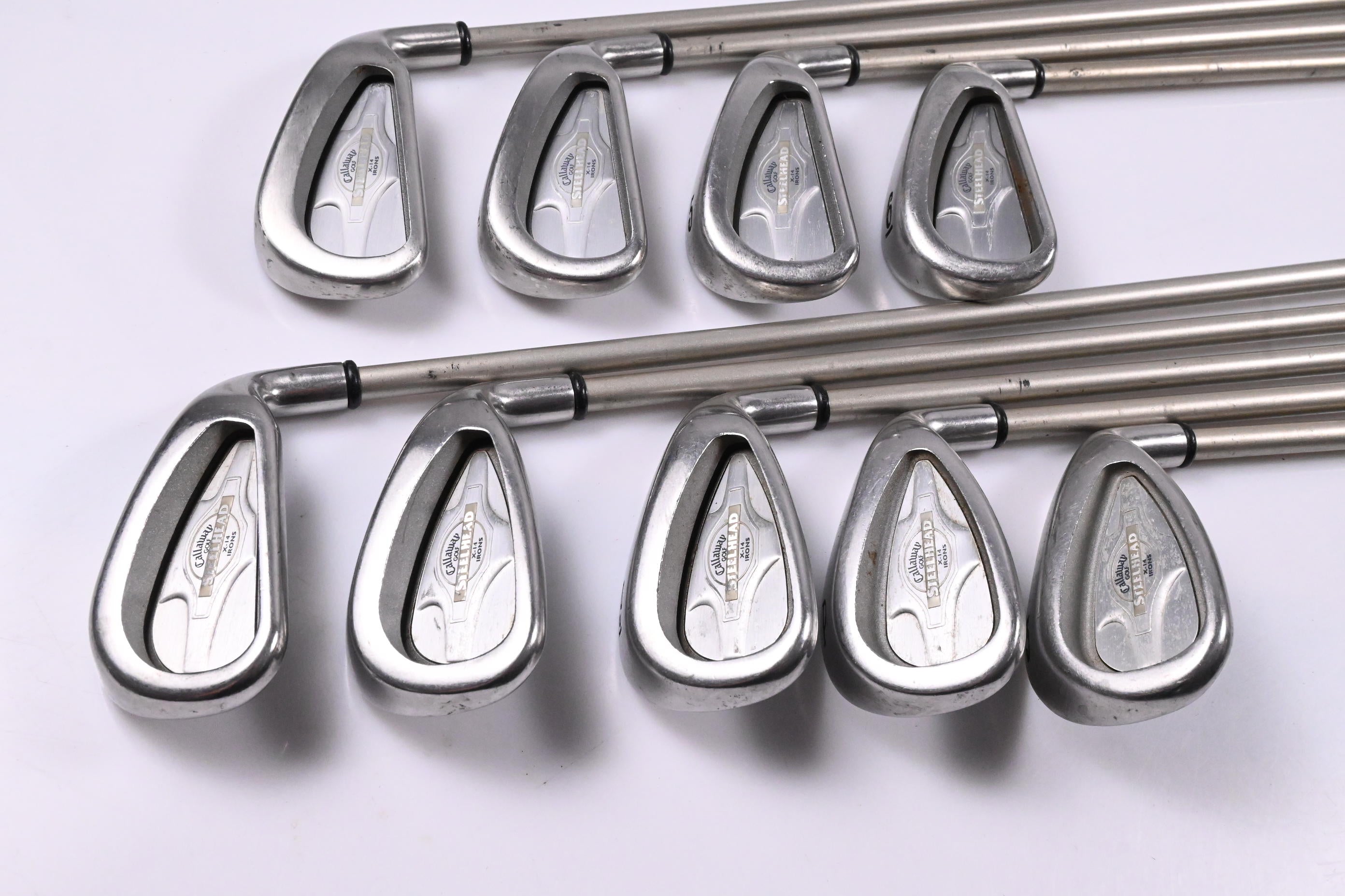Callaway X-14 Irons / 3-PW+SW / Ladies Flex Callaway Shafts