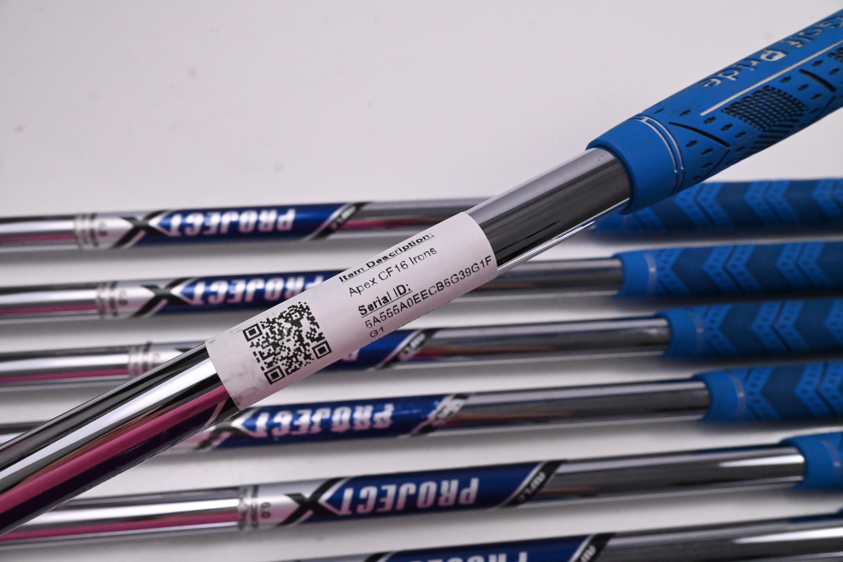 Callaway Apex CF16 Irons / 3-PW / Stiff Flex Project X Shafts