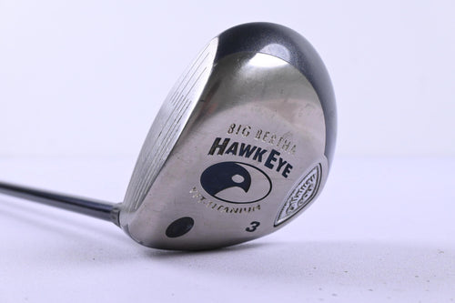 Left Hand Callaway Hawk Eye VFT #3 Wood / 15 Degree / Firm Flex System 60 Shaft