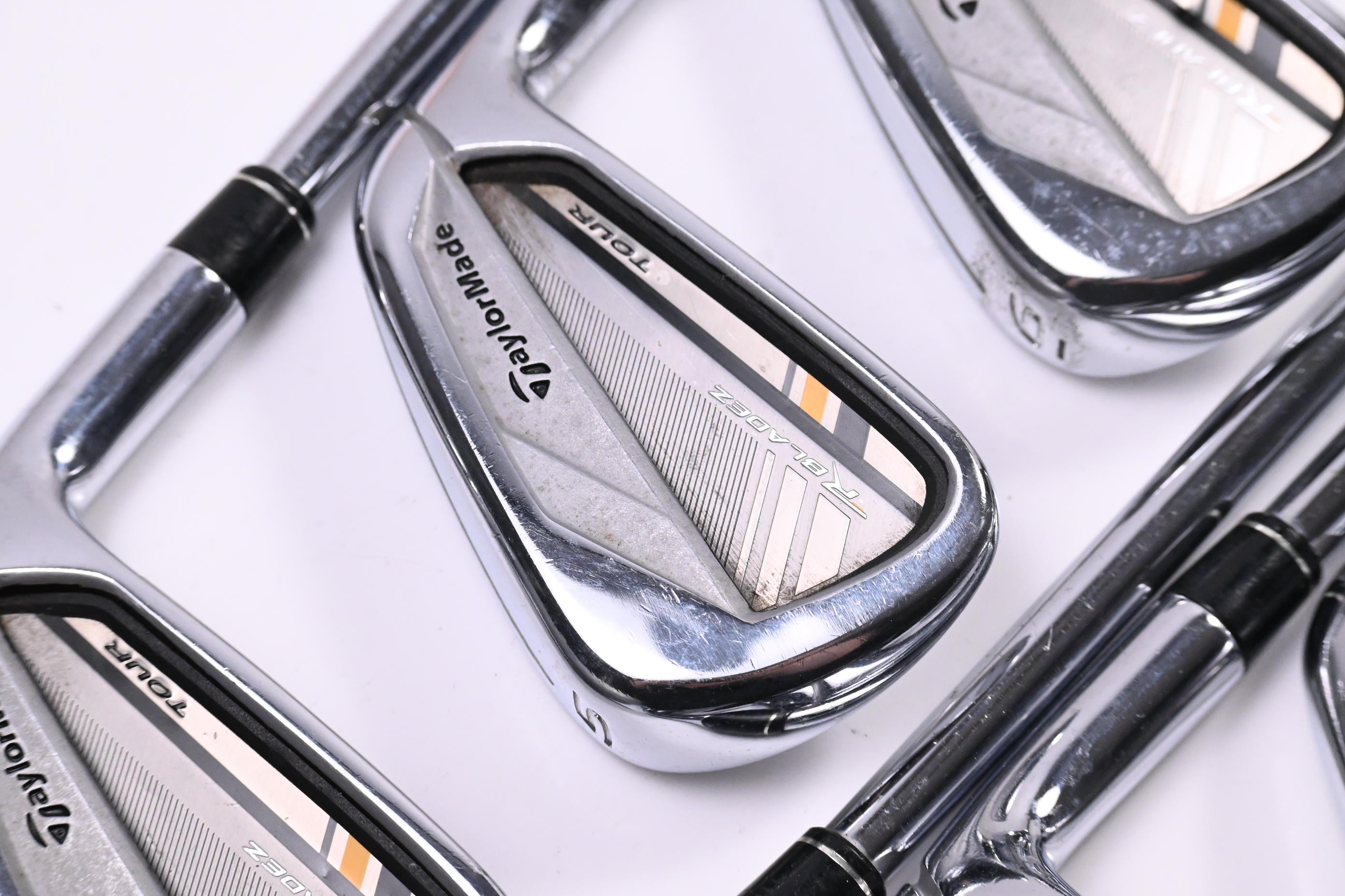 Taylormade Rocketbladez Tour Irons / 4-PW / Stiff Flex KBS Tour Steel Shafts