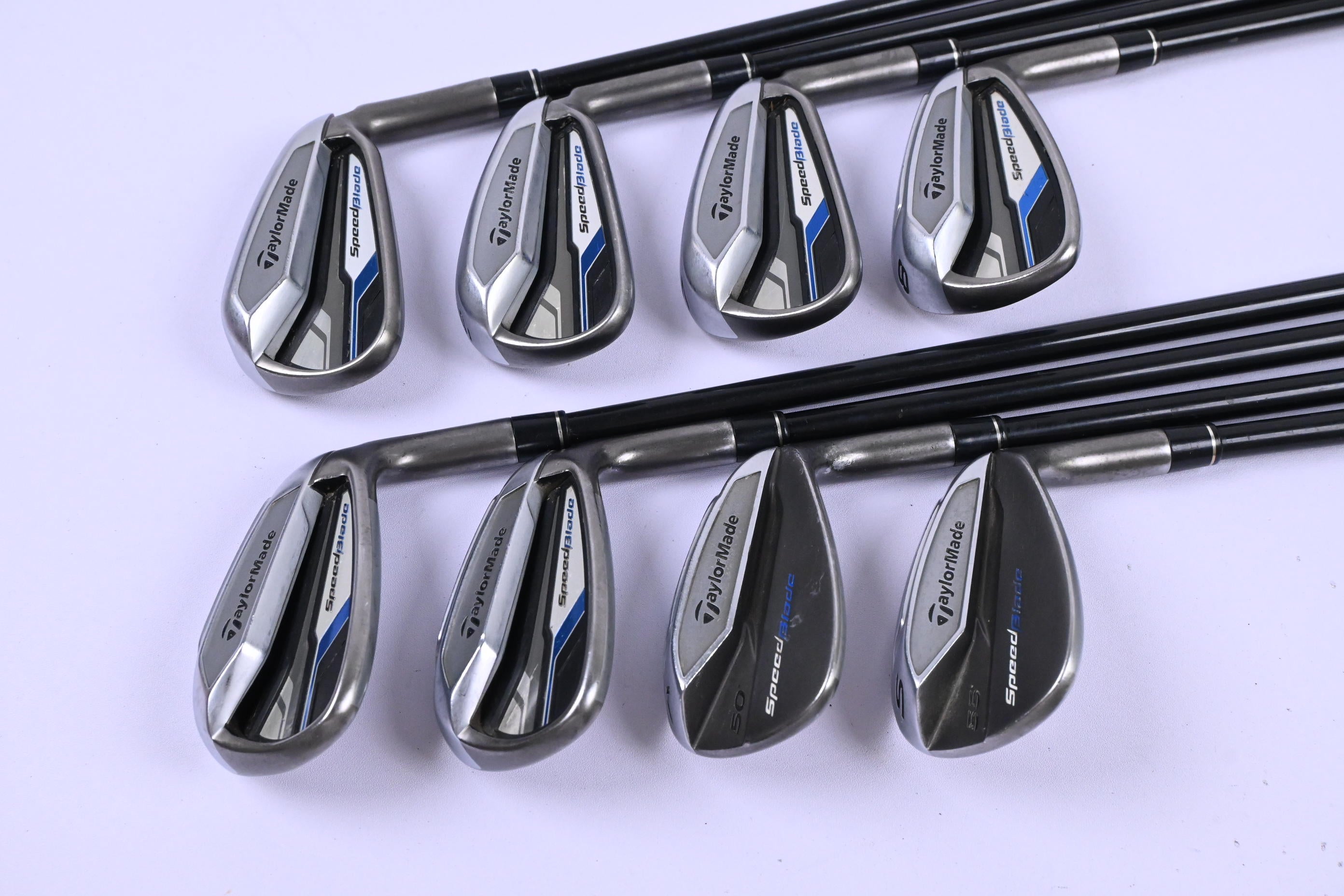 Taylormade Speedblade Irons / 5-PW+GW+SW / Regular Flex VeloxT Shafts