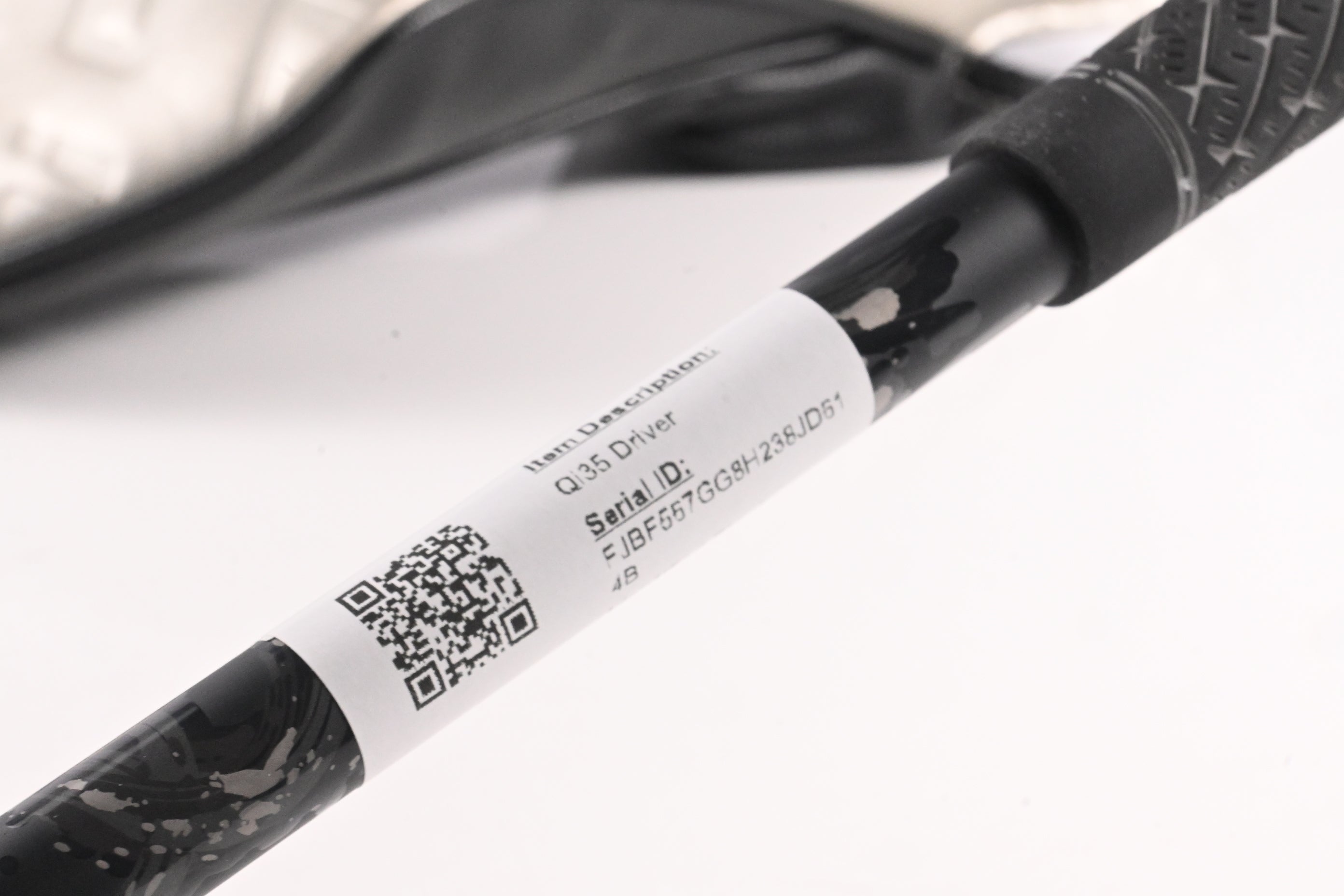 Taylormade Qi35 Driver / 9 Degree / Stiff Flex Kai'li White Dark Wave 60 Shaft