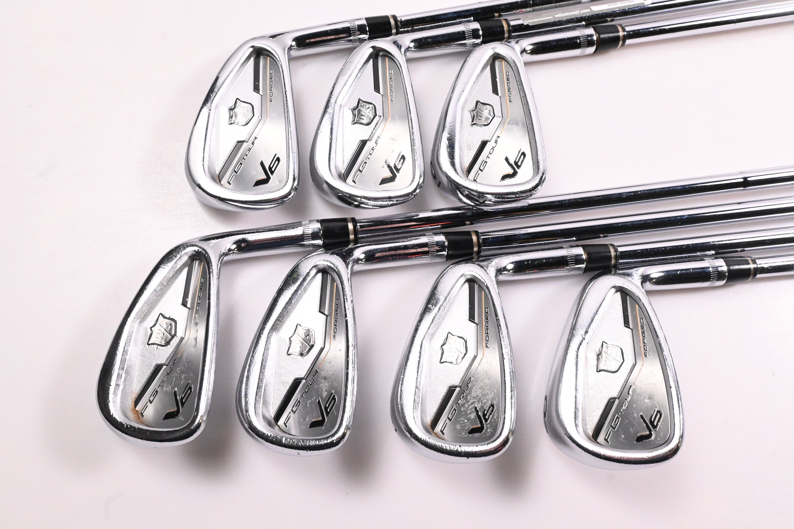 Wilson FG Tour V6 Irons / 4-PW / Stiff Flex Steel Shafts