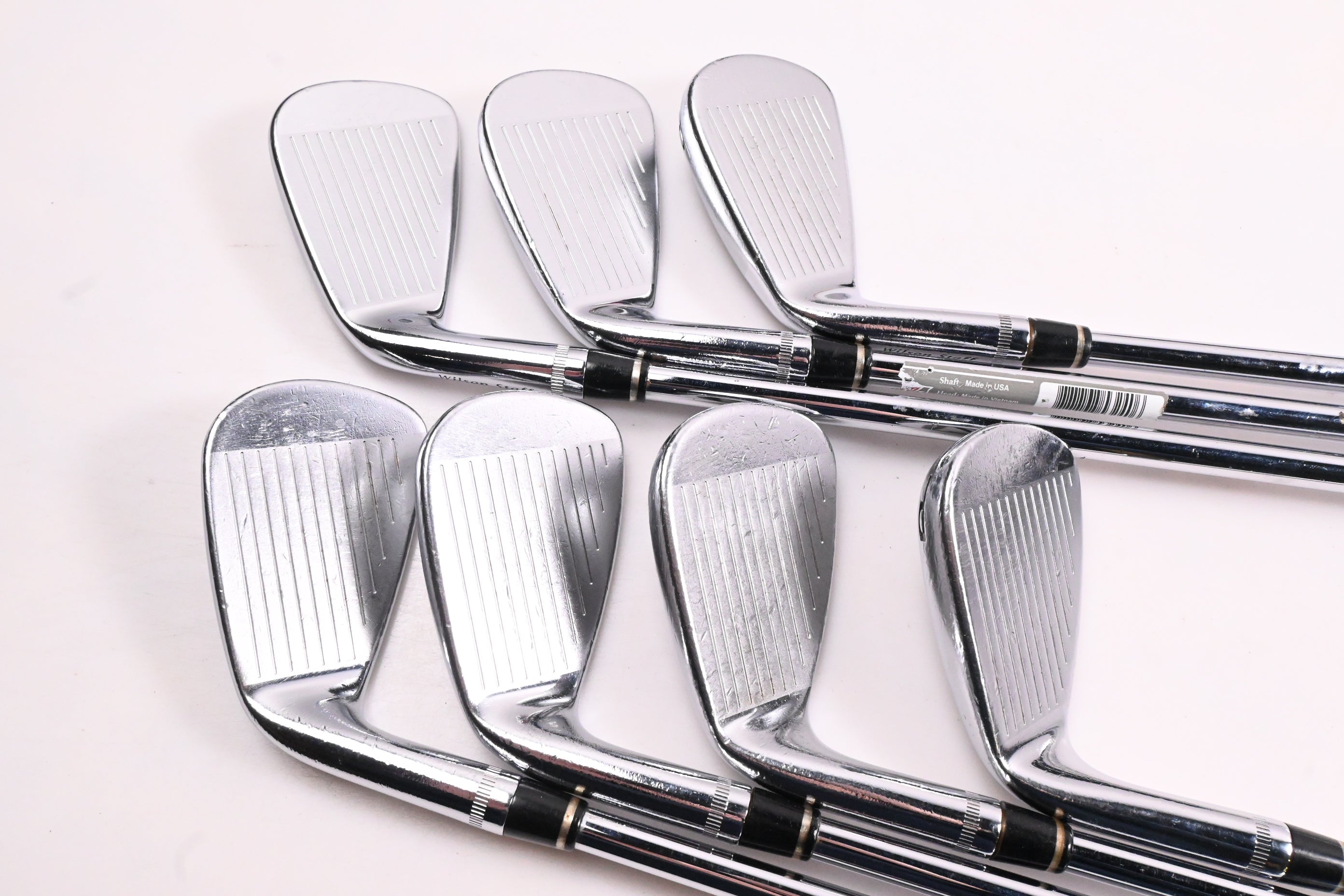Wilson FG Tour V6 Irons / 4-PW / Stiff Flex Steel Shafts