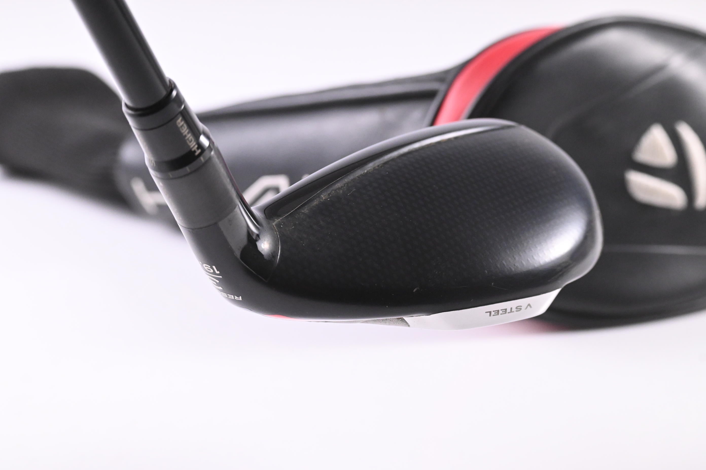 Taylormade Stealth Plus #3 Hybrid / 19.5 Degree / Regular Flex HZRDUS Smoke Red