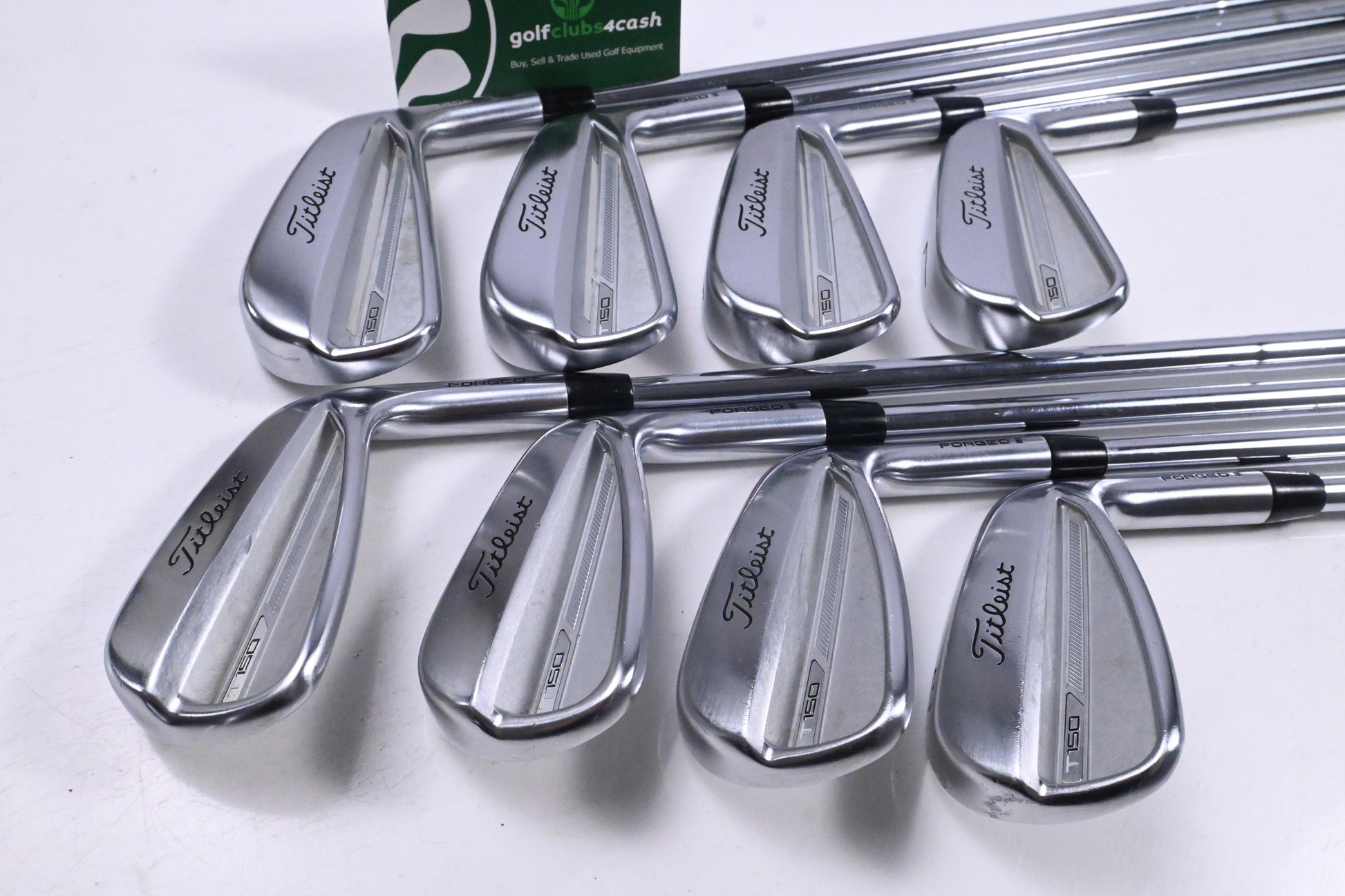 Titleist T150 Irons / 4-PW+48° / Stiff Flex AMT Tour White S300 Shafts
