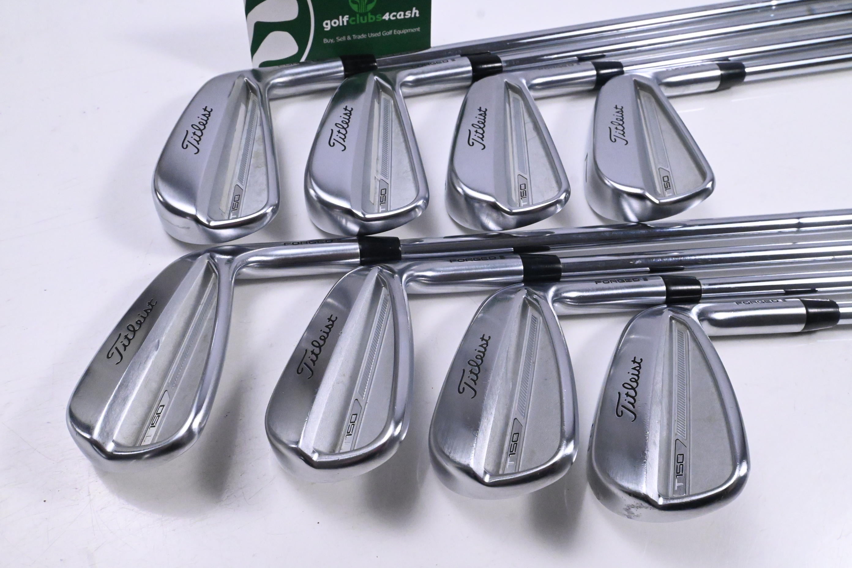 Titleist T150 Irons / 4-PW+48° / Stiff Flex AMT Tour White S300 Shafts