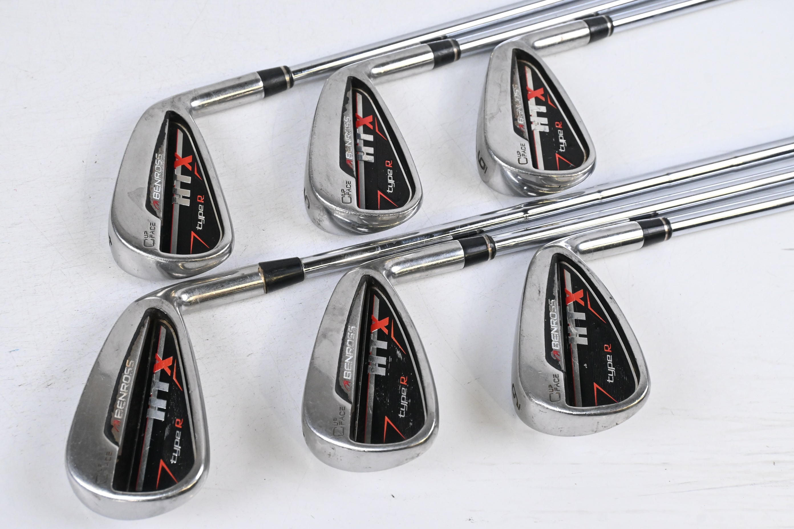Benross HTX Compressor Type R Irons / 4-9i / Regular Flex KBS Tour 90 Shafts
