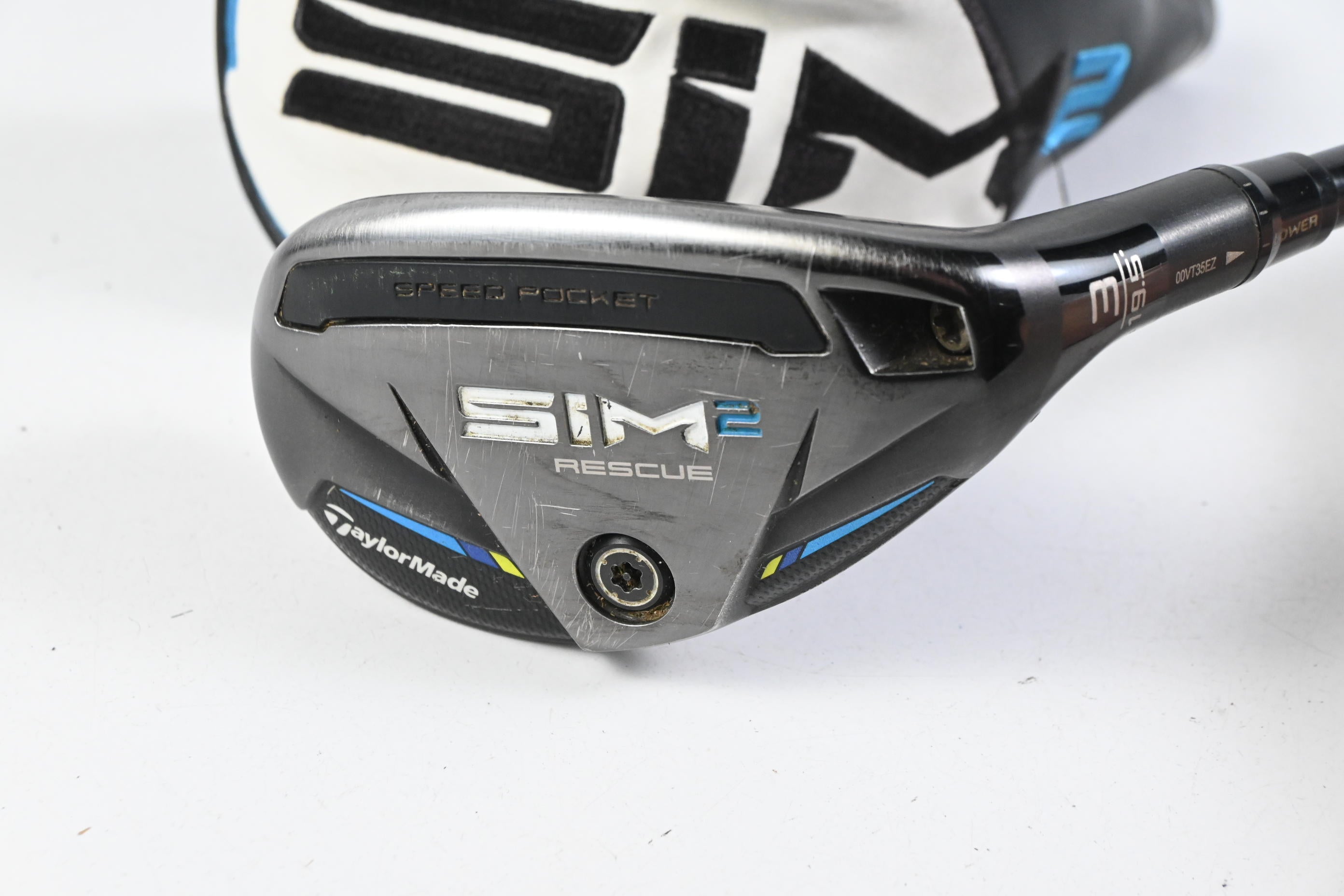 Taylormade SIM2 #3 Hybrid / 19.5 Degree / Stiff Flex Tensei AV Blue 80 Shaft