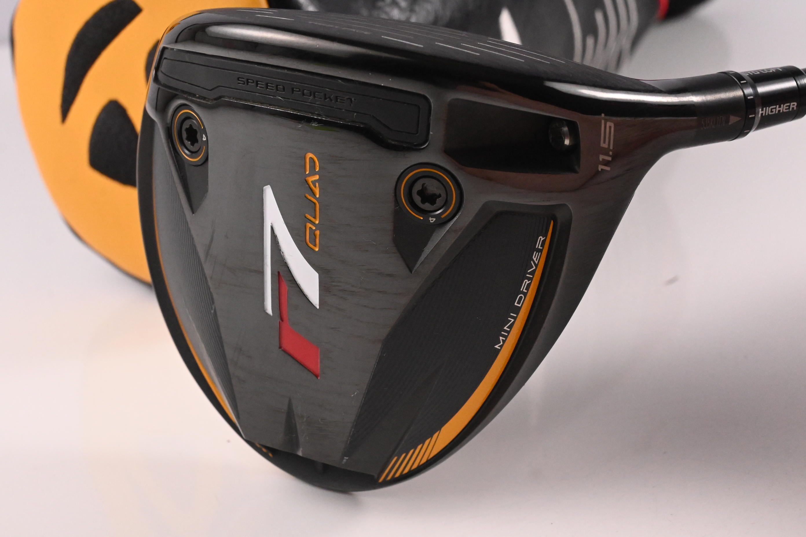 Taylormade R7 Quad Mini Driver / 11.5 Degree / Stiff Flex Speeder 6 Shaft