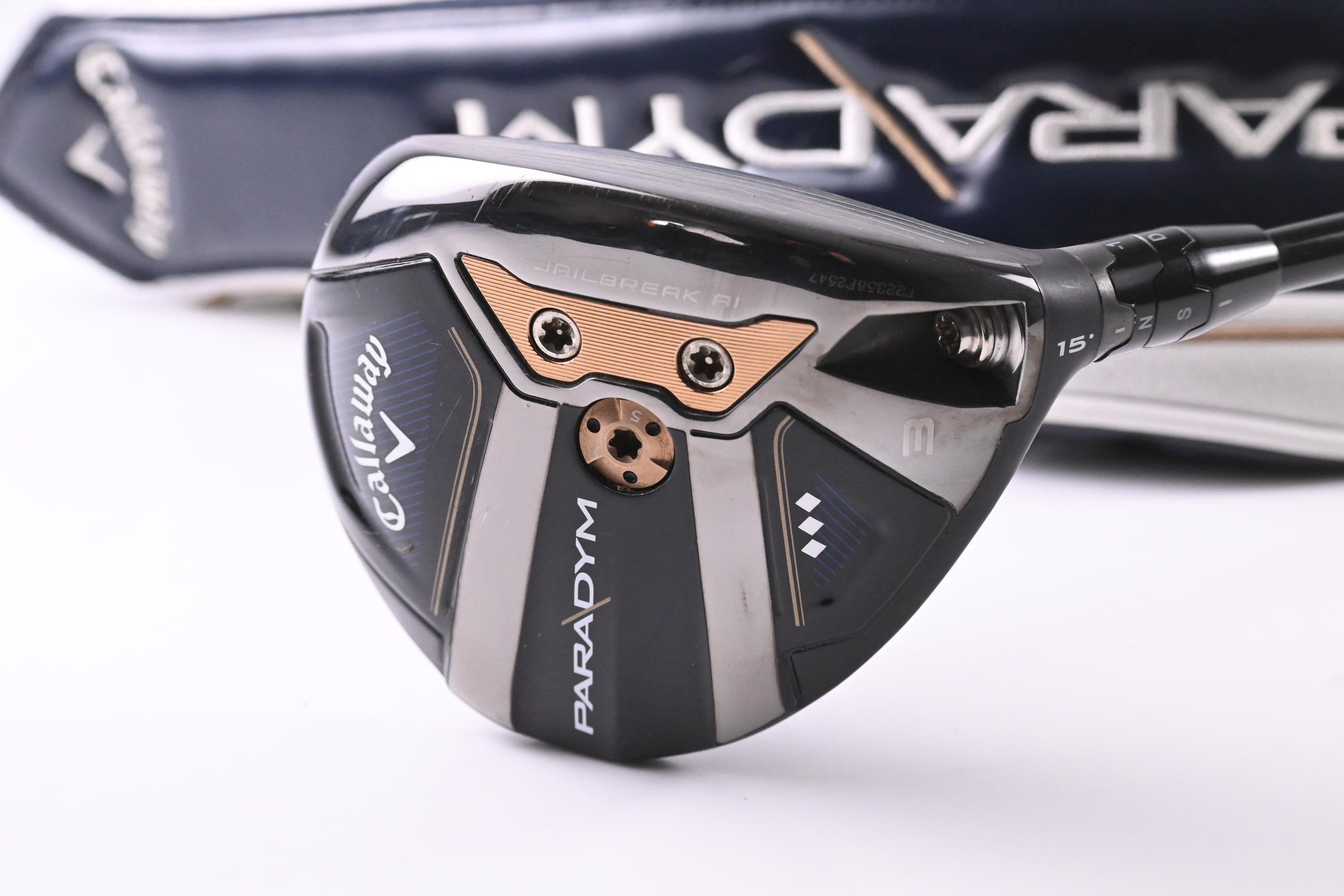 Callaway Paradym Triple Diamond #3 Wood / 15 Degree / X-Flex Kai'Li White 70